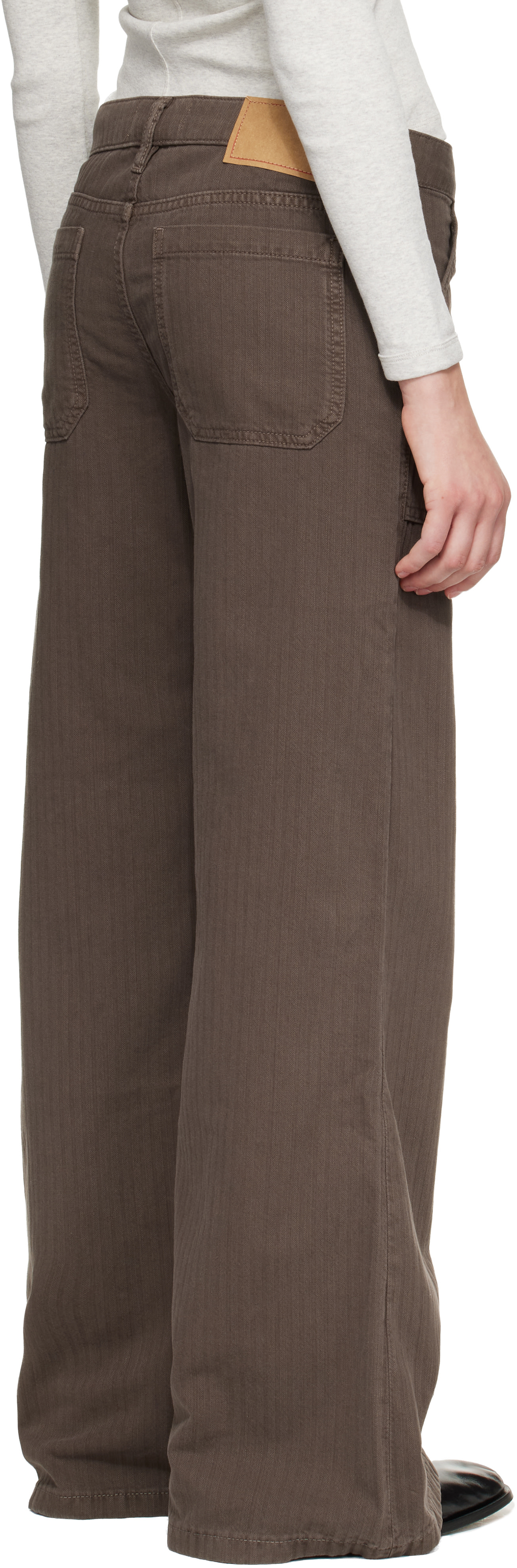 JEANERICA - Brown Guell Trousers