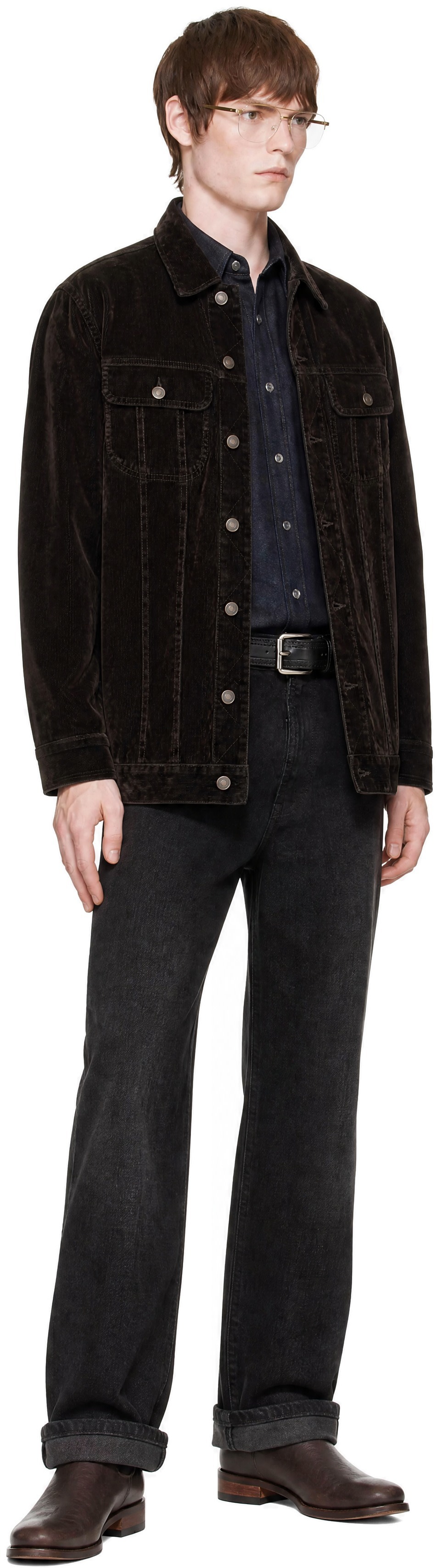 JEANERICA - Brown Alex Denim Jacket