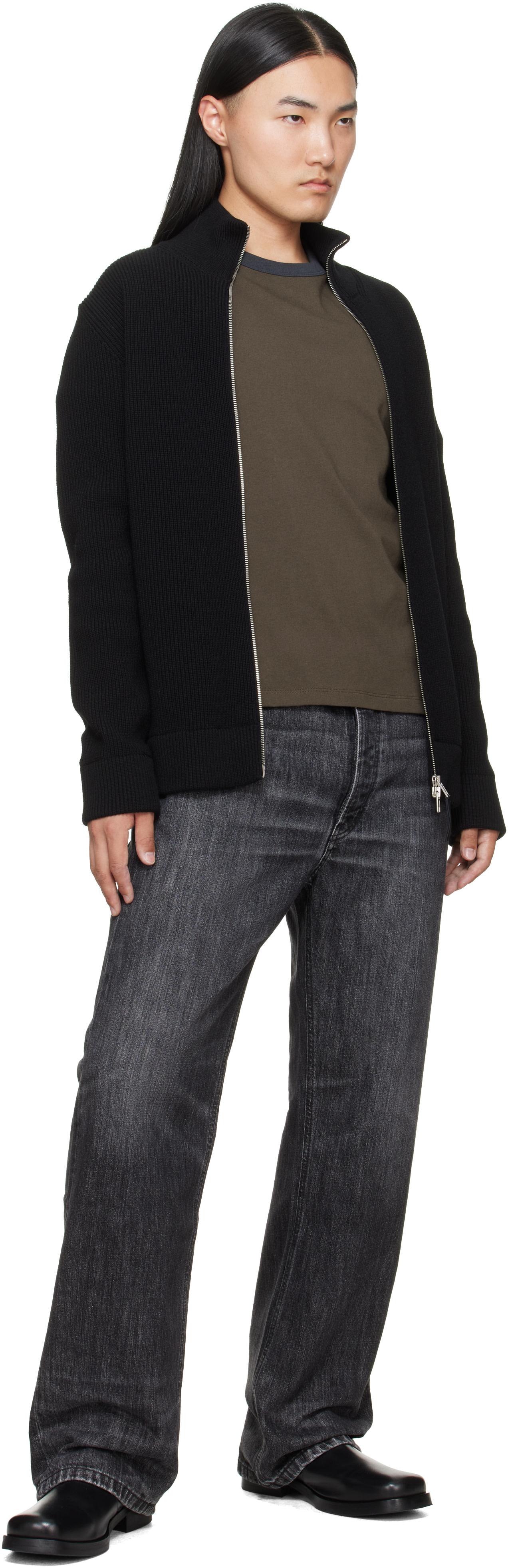 Studio Nicholson - Black Square Boots