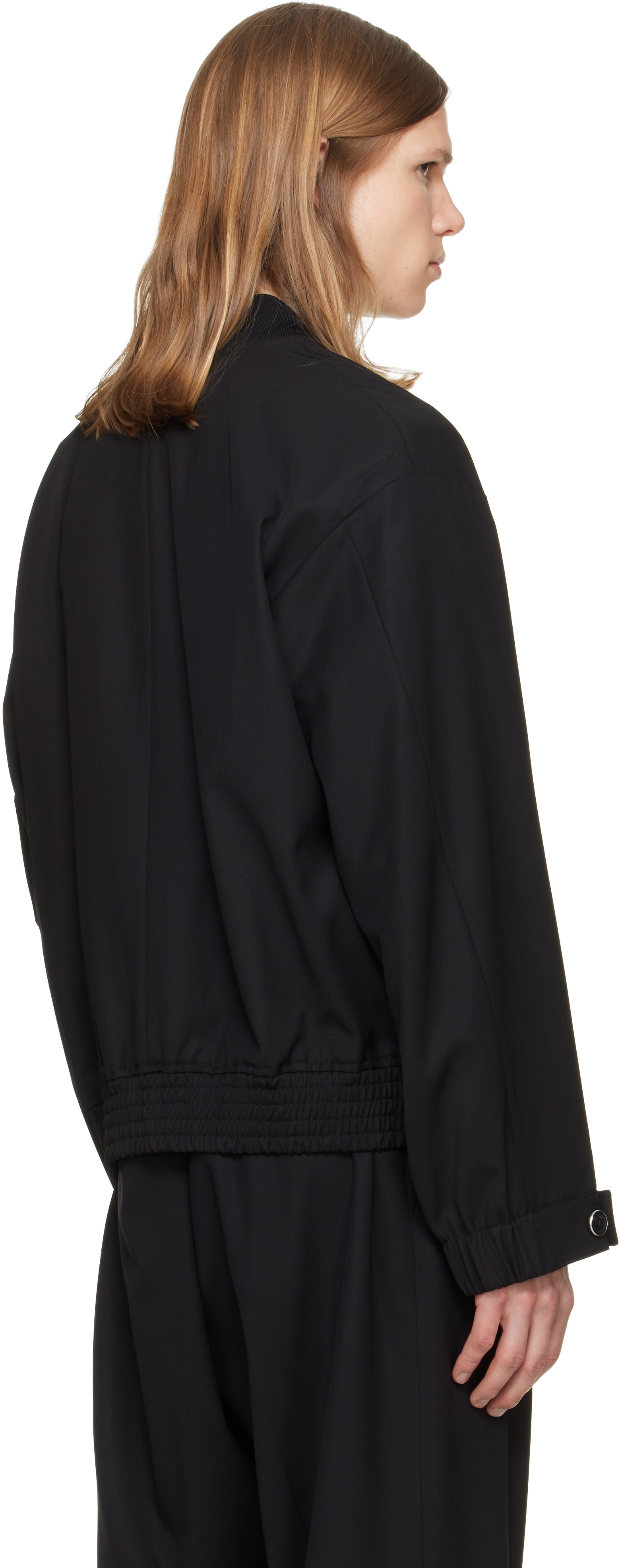 Helmut Lang - Blouson aviateur noir - Wardrobe