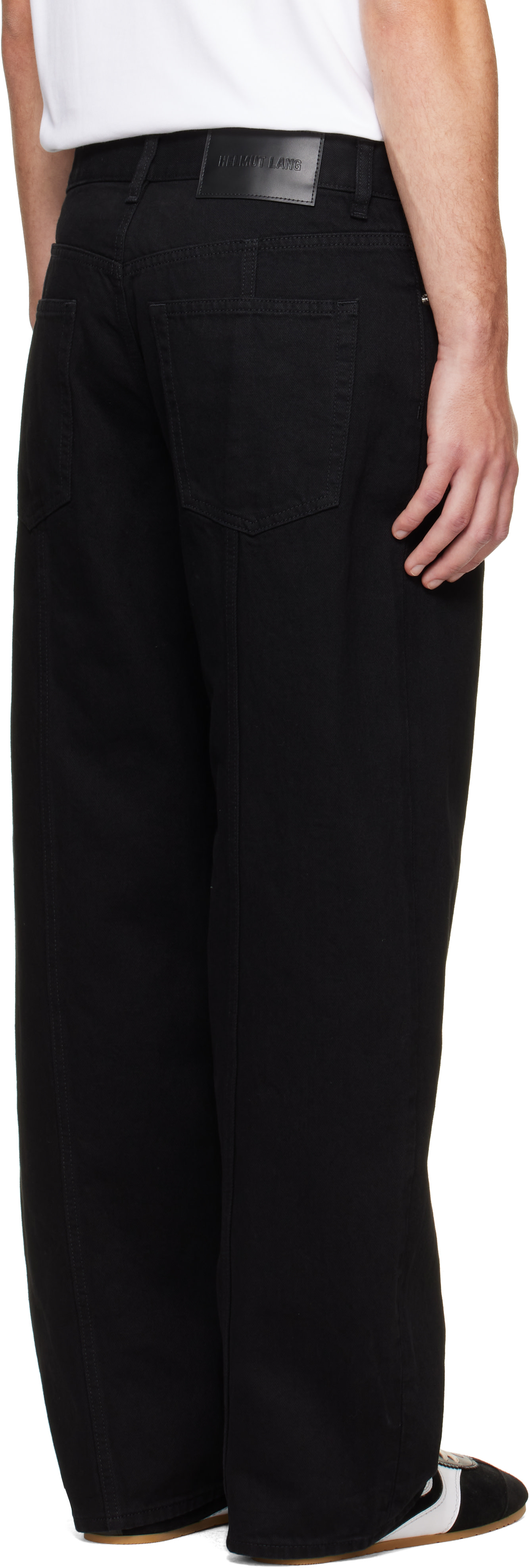 Helmut Lang - Jean Saddle noir