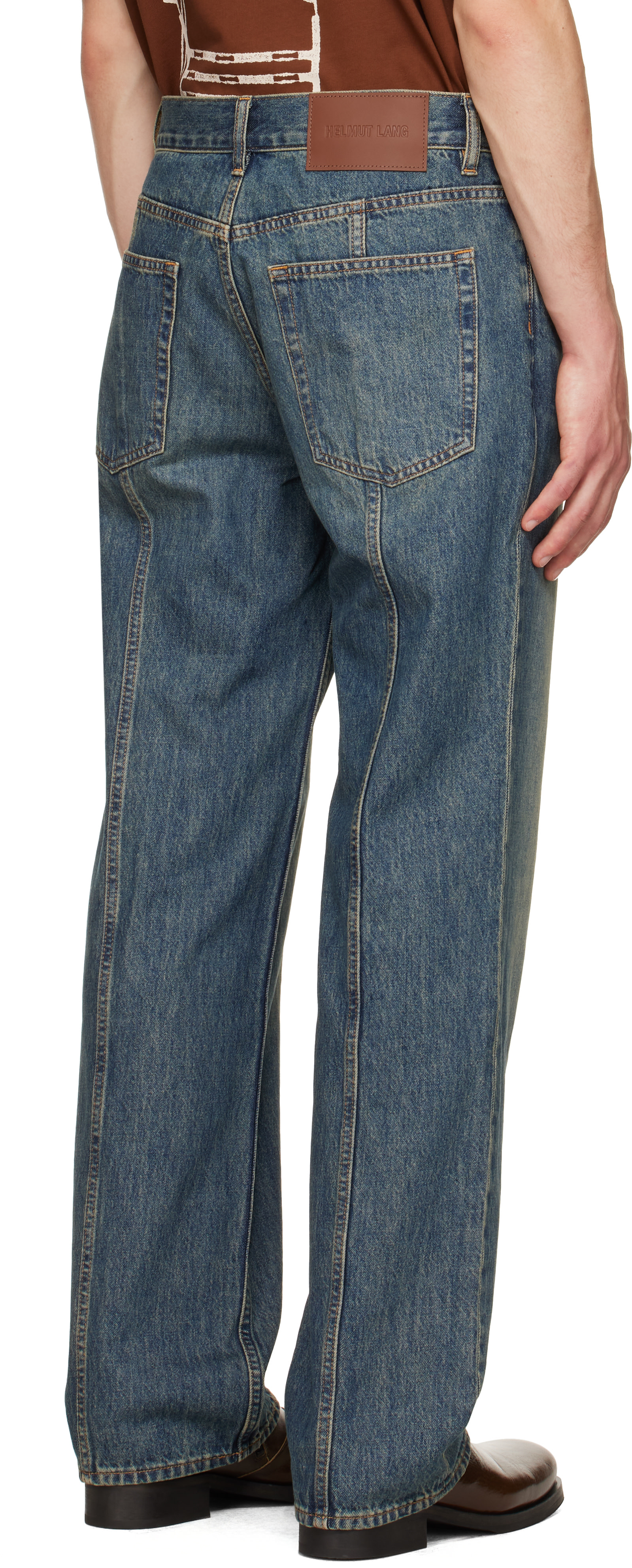 Helmut Lang - Jean Wardrobe bleu
