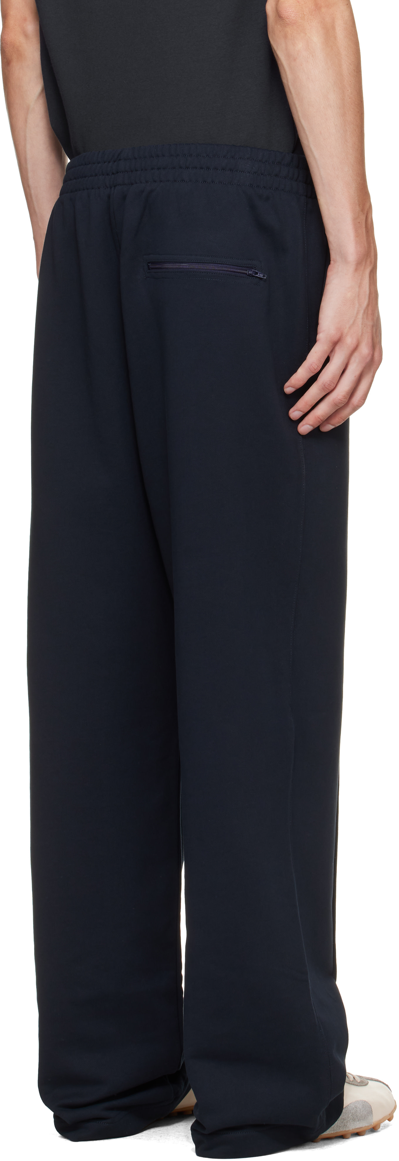 Helmut Lang - Navy Logo Sweatpants