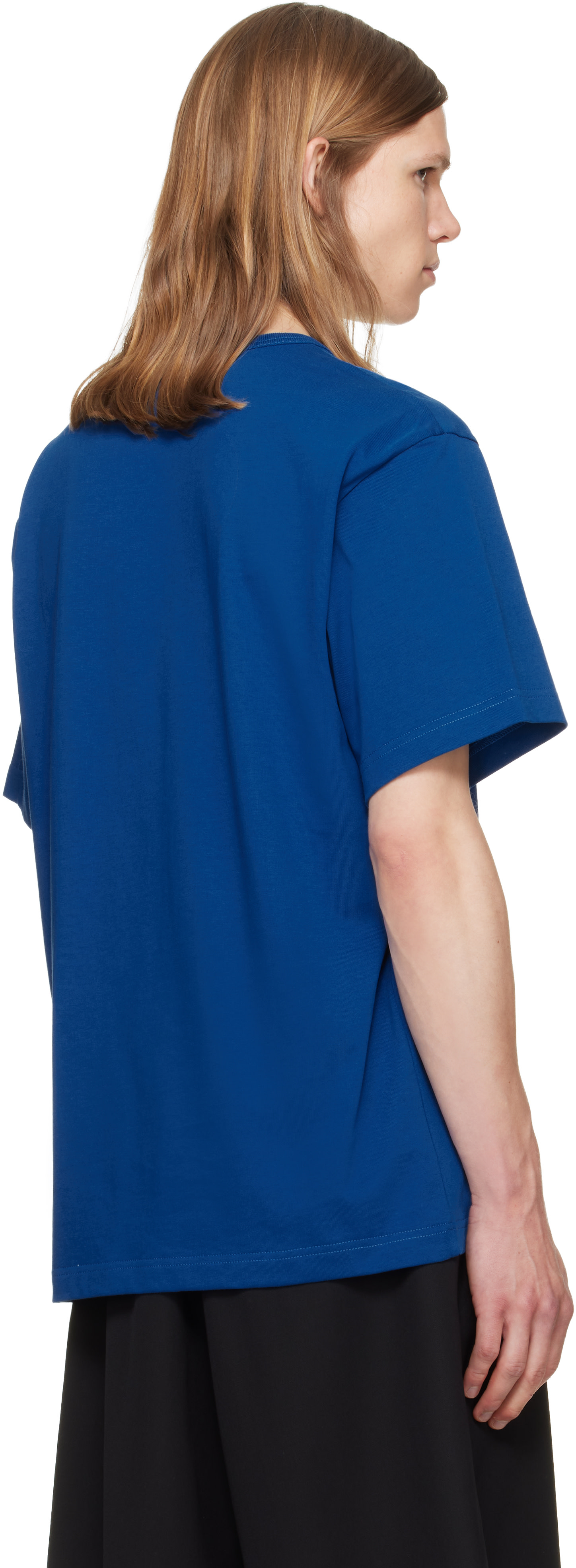 Helmut Lang - Blue Varsity T-shirt