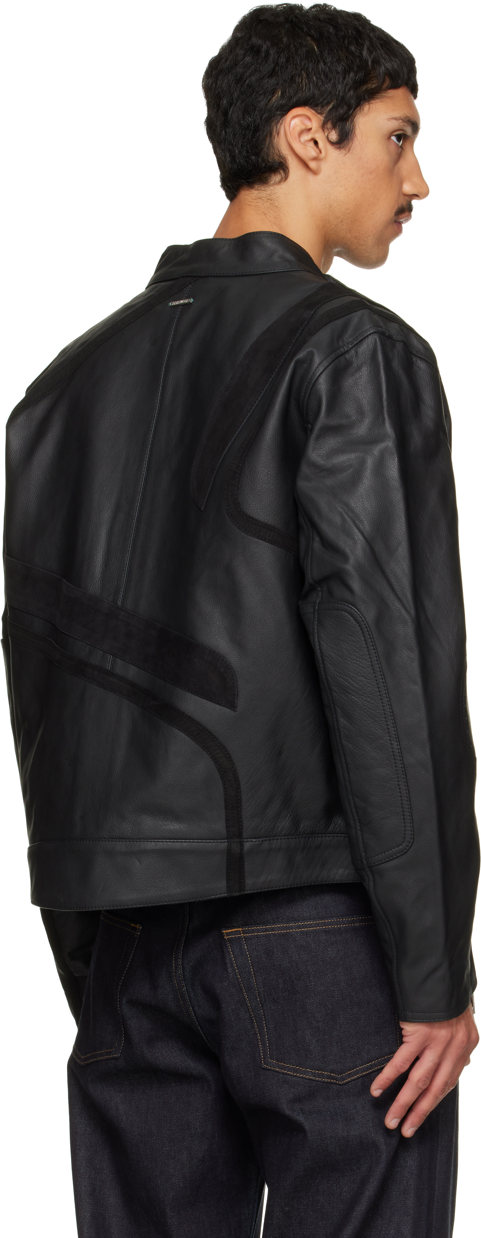 Deadwood - Black Hiro Leather Moto Jacket