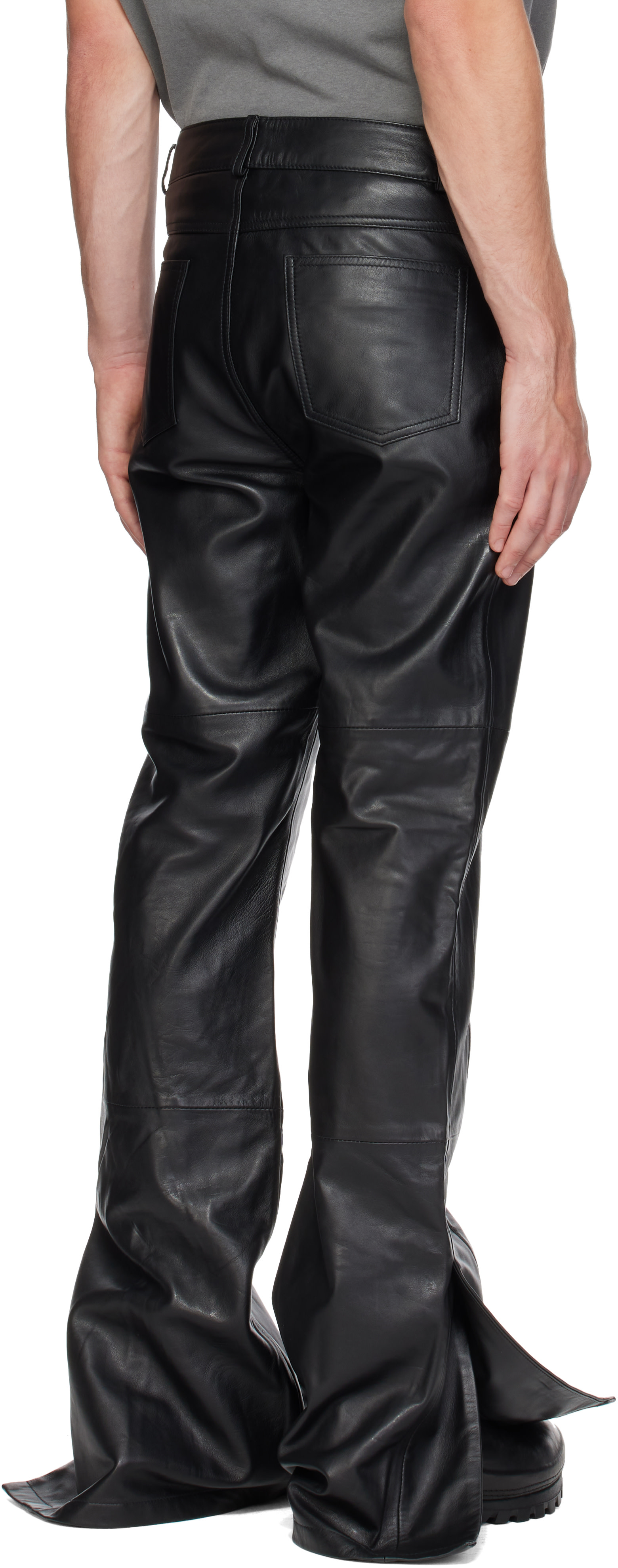 Deadwood - Black Prance Leather Pants