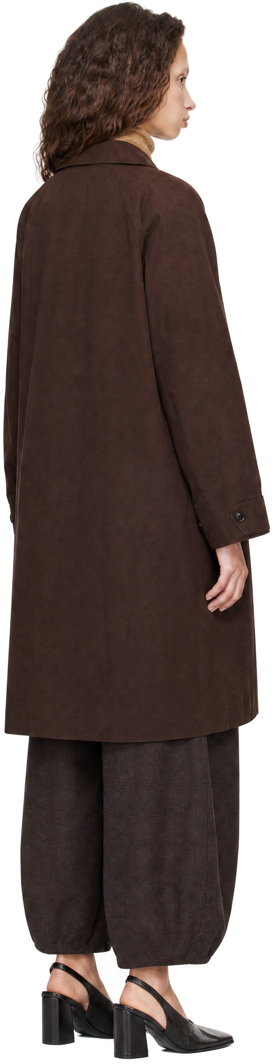 YMC - Brown Tyrell Trench Coat