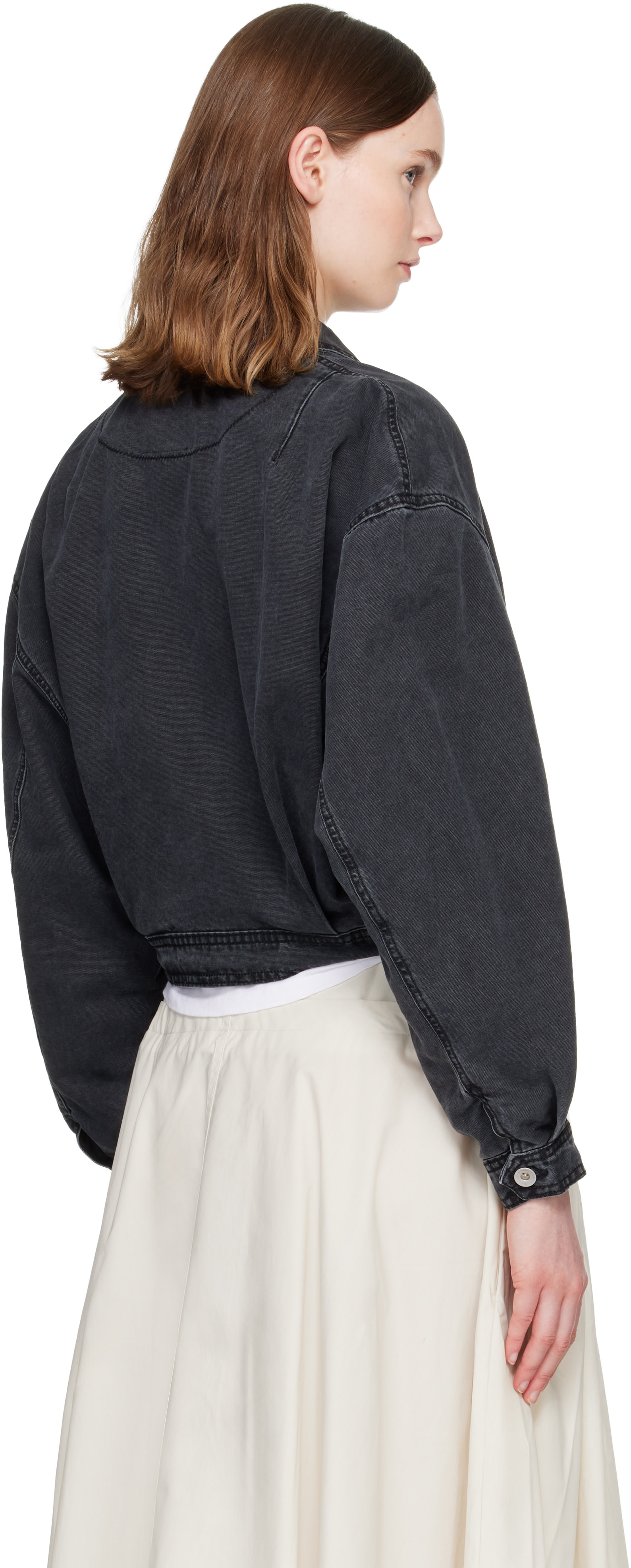 YMC - Blouson Spencer noir