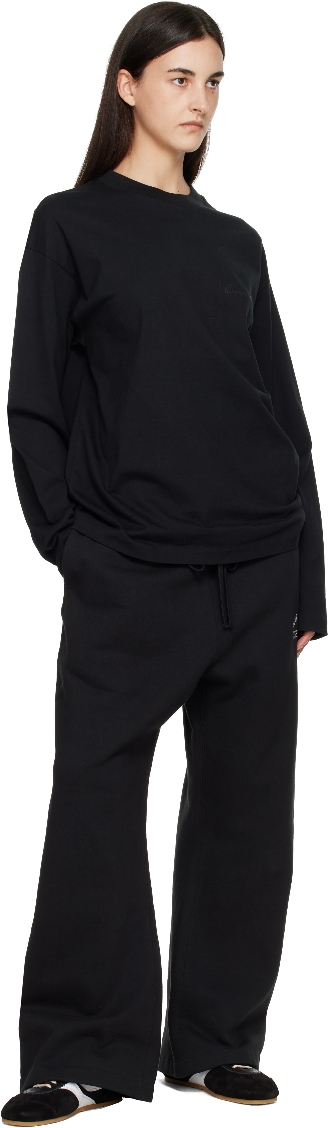 Fear of God ESSENTIALS - Black Flare Sweatpants