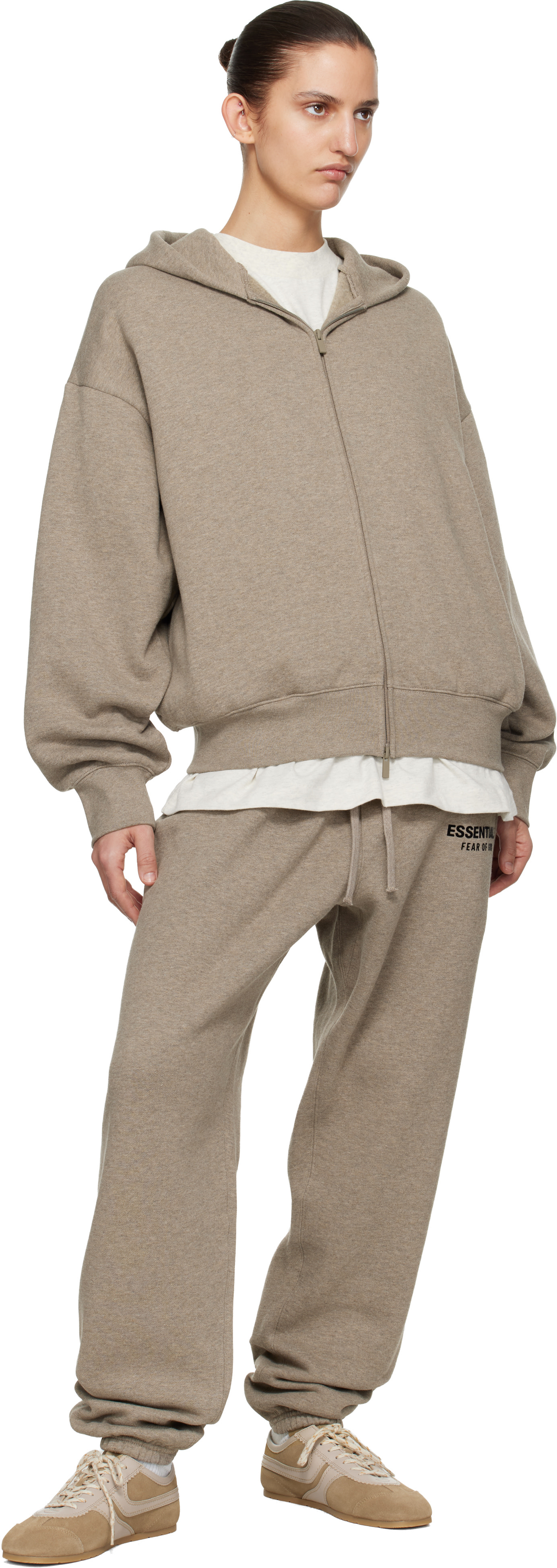 Fear of God ESSENTIALS - Pantalon de survêtement beige