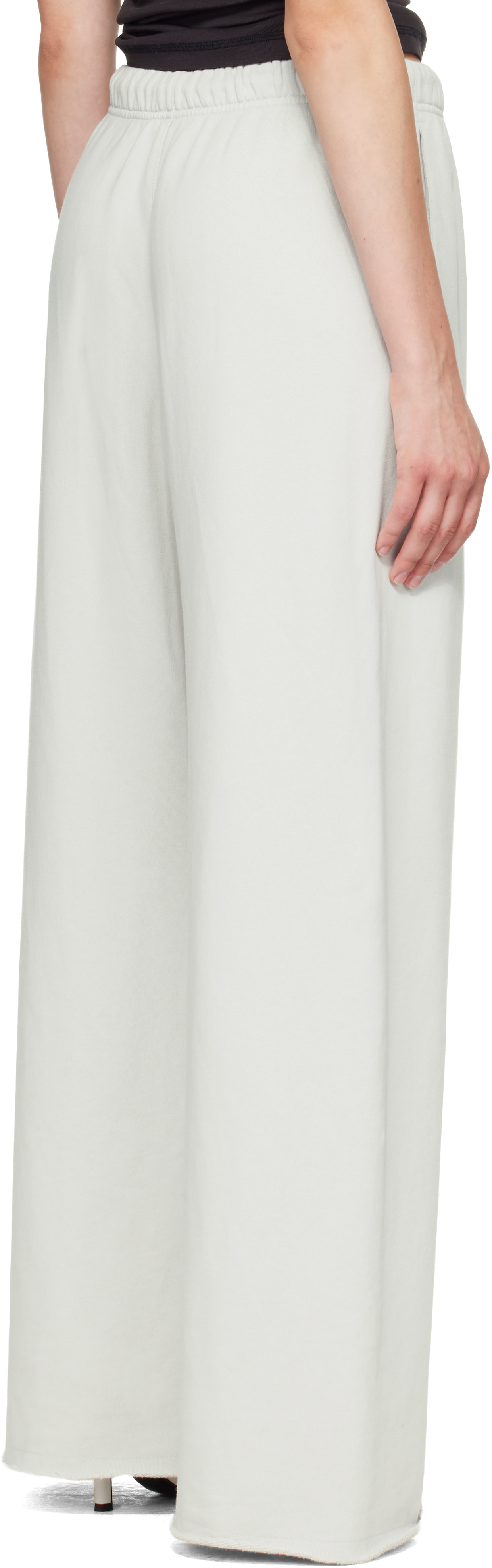 Fear of God ESSENTIALS - グレー Raw Cut Lounge Fit スウェットパンツ