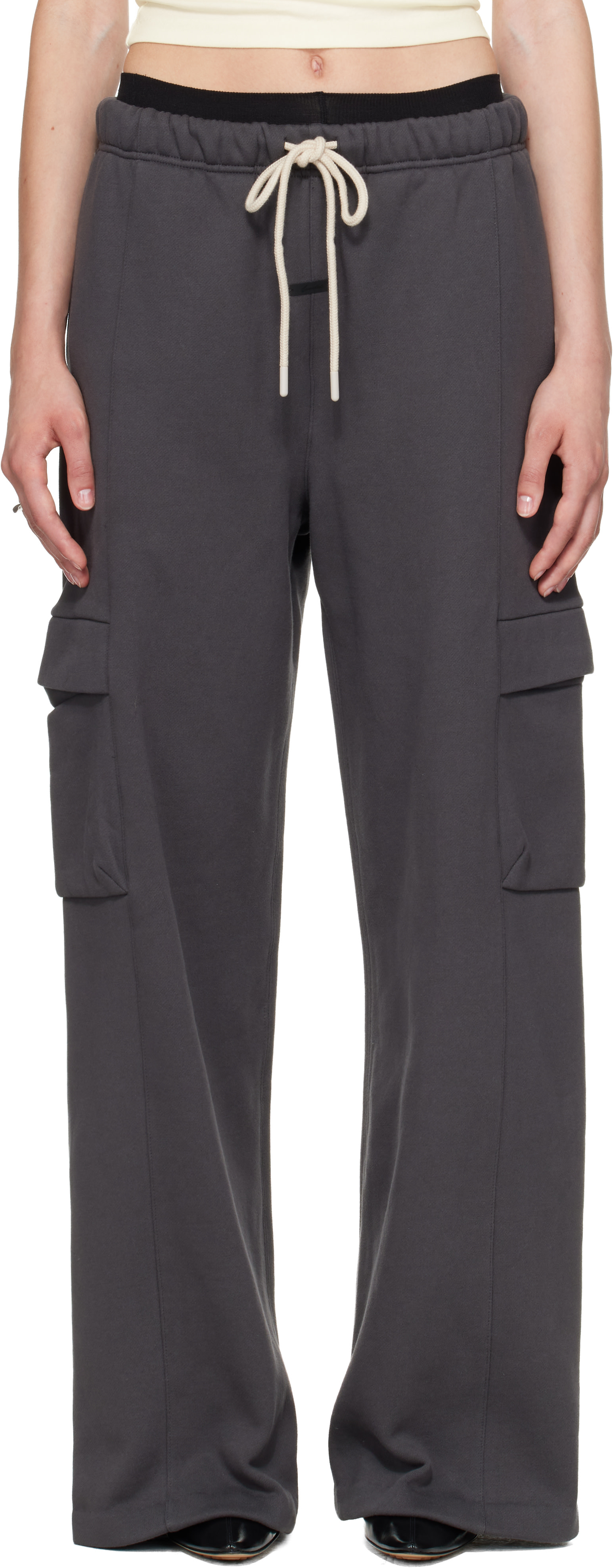Fear of God ESSENTIALS - 灰色 Cargo Relaxed 长裤