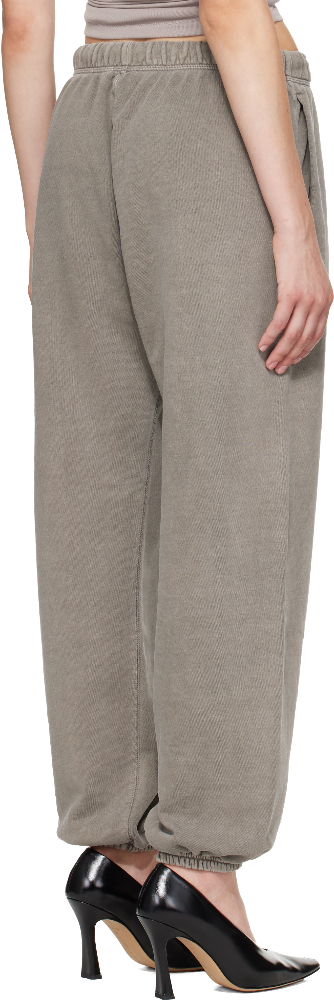 Fear of God ESSENTIALS: Taupe Classic Fleece Sweatpants | SSENSE