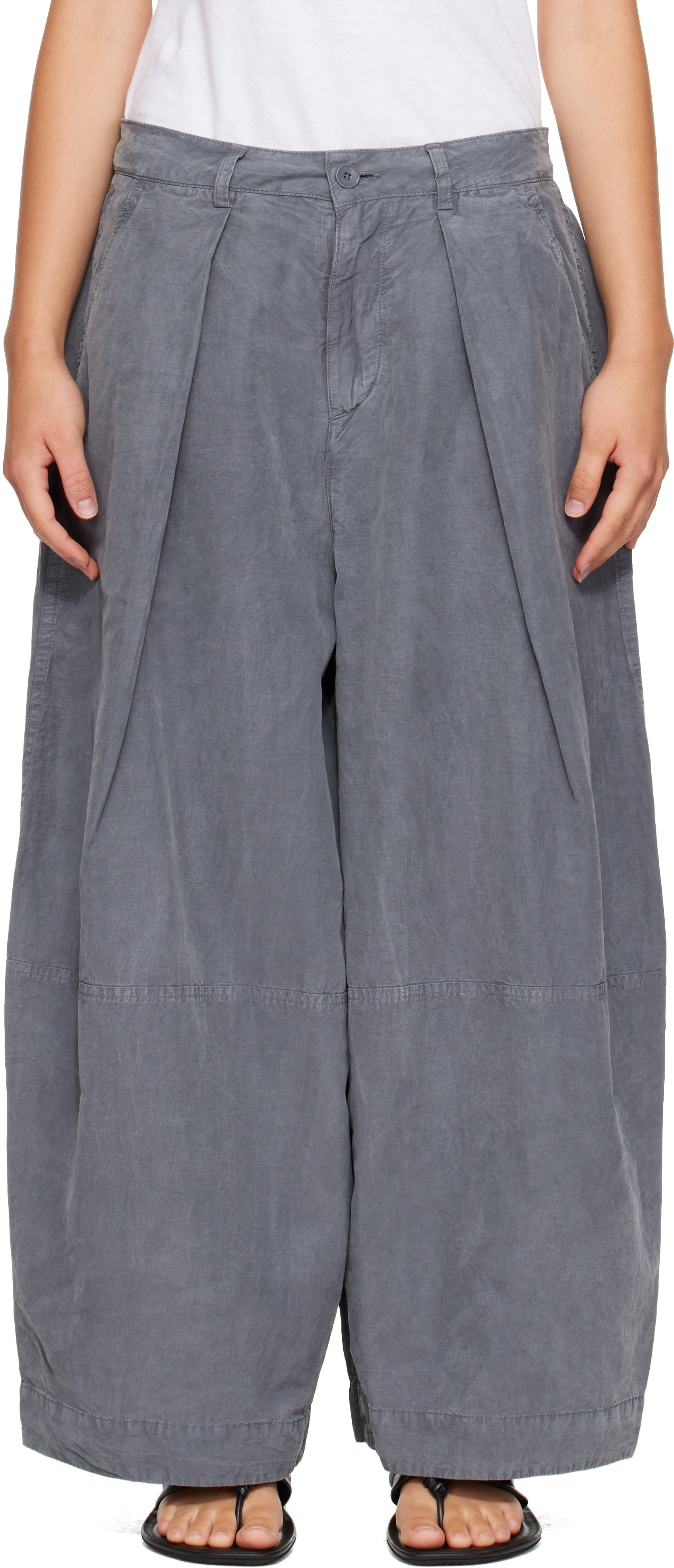YMC - Pantalon Deadbeat gris