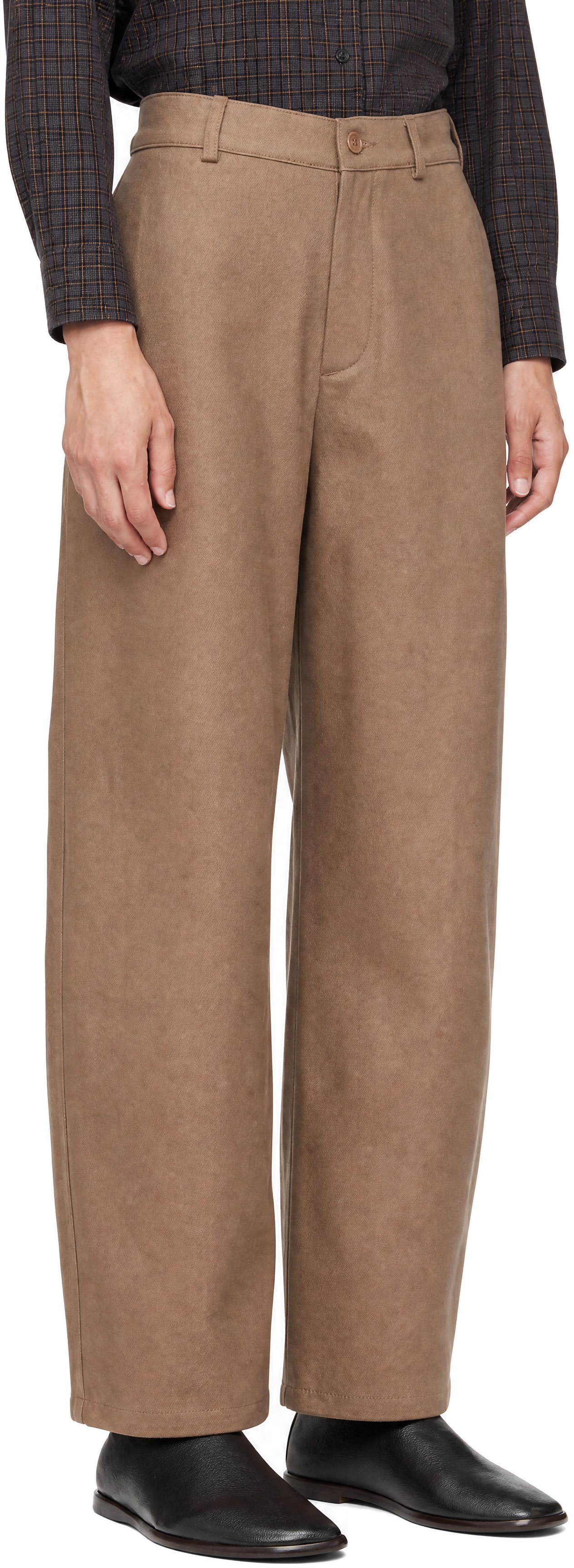 YMC - Pantalon Like A taupe