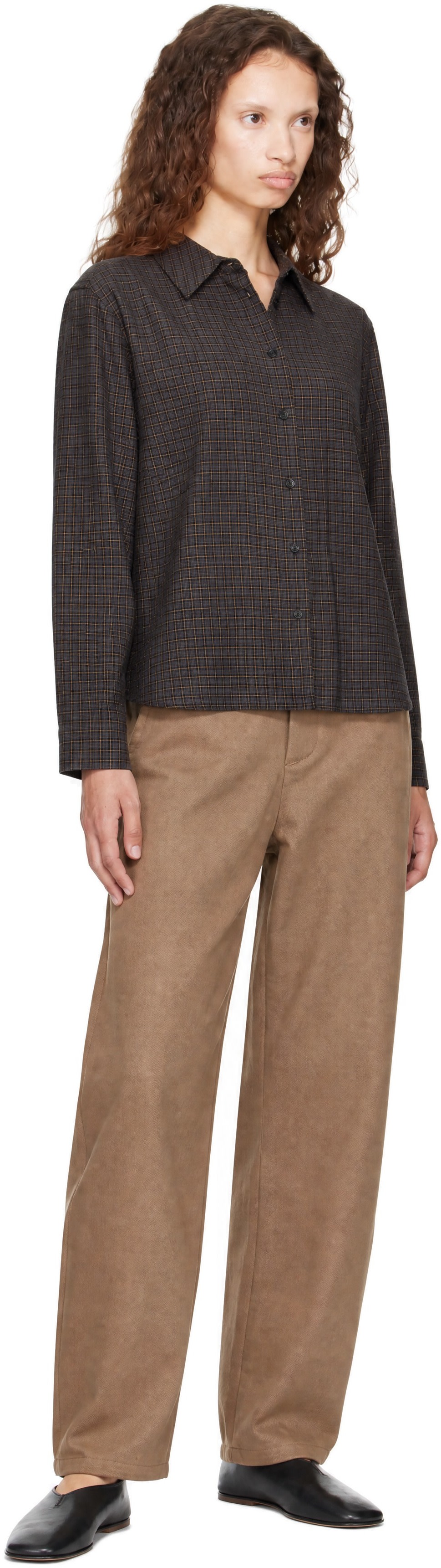 YMC - Pantalon Like A taupe