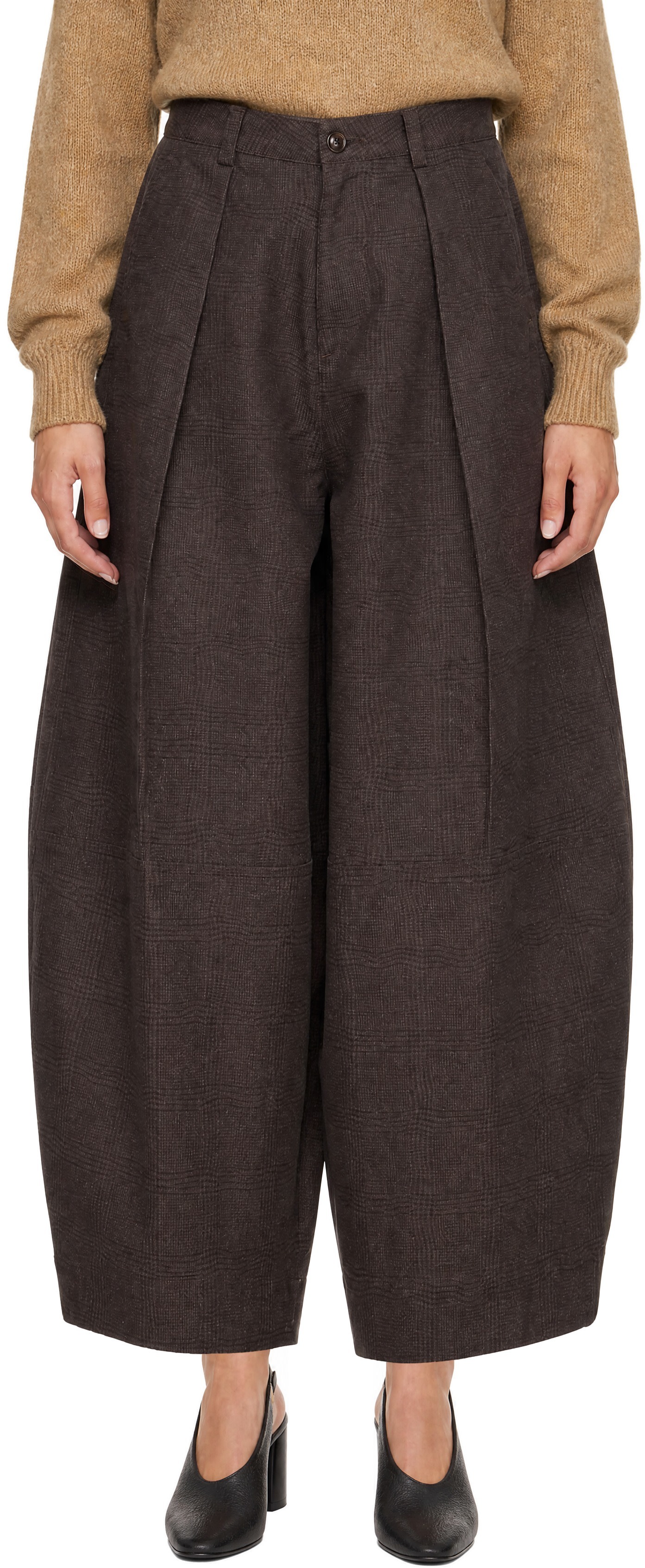 YMC - Pantalon Deadbeat brun