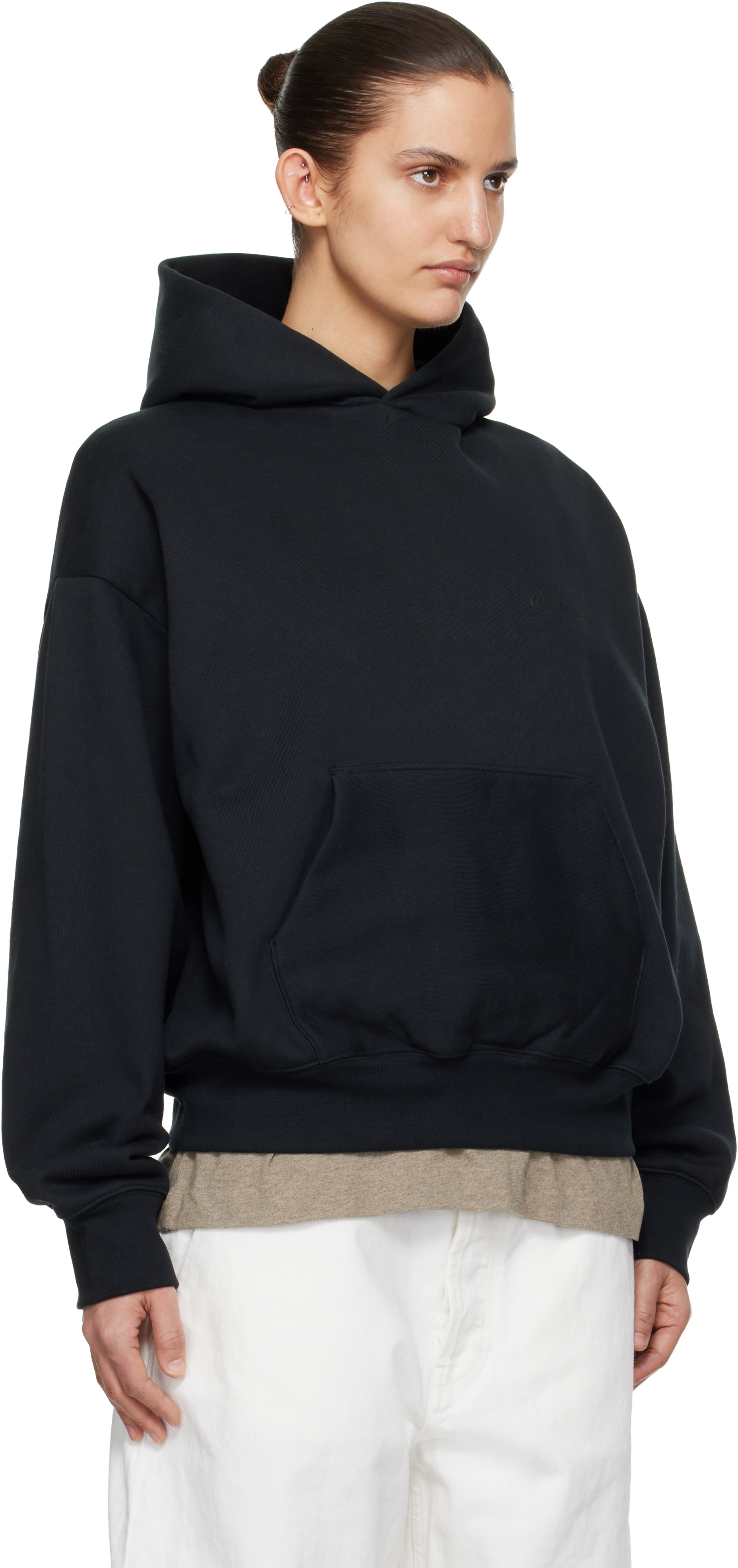 Fear of God ESSENTIALS - ブラック Classic フーディ