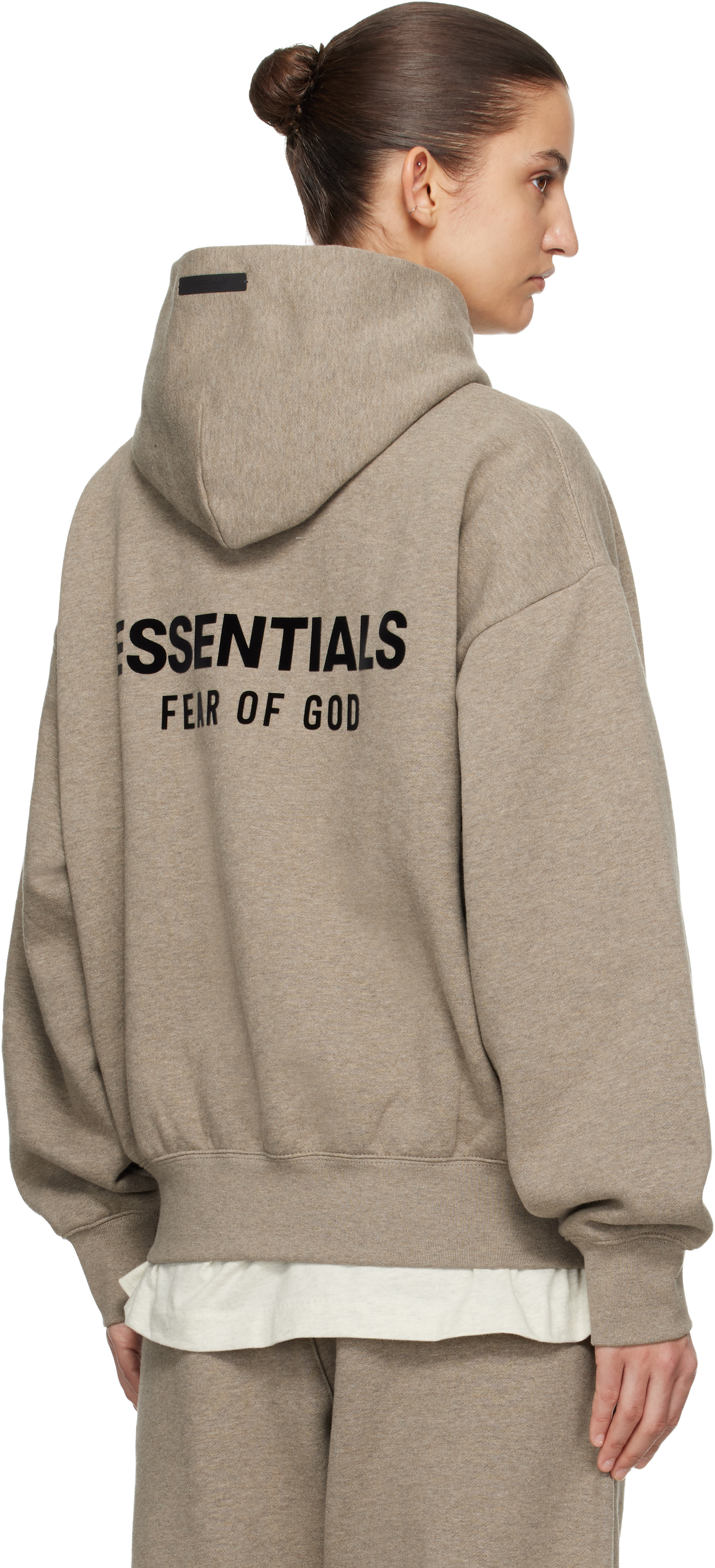 Fear of God ESSENTIALS - 베이지 클래식 후디