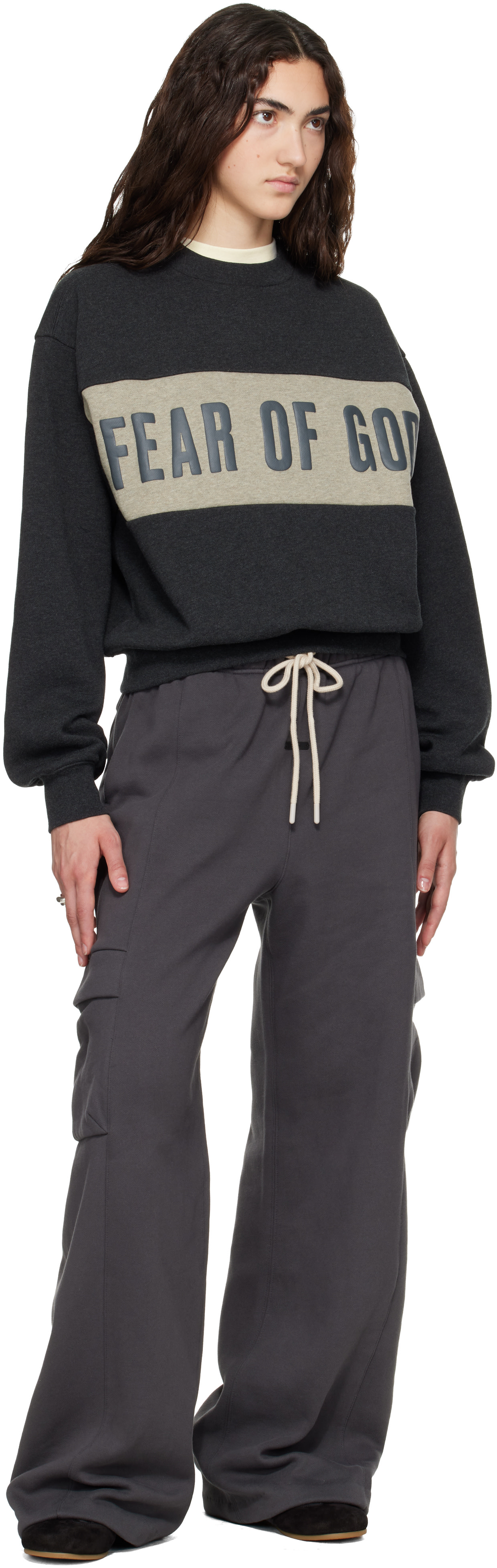 Fear of God ESSENTIALS - 그레이 클래식 스웨트셔츠