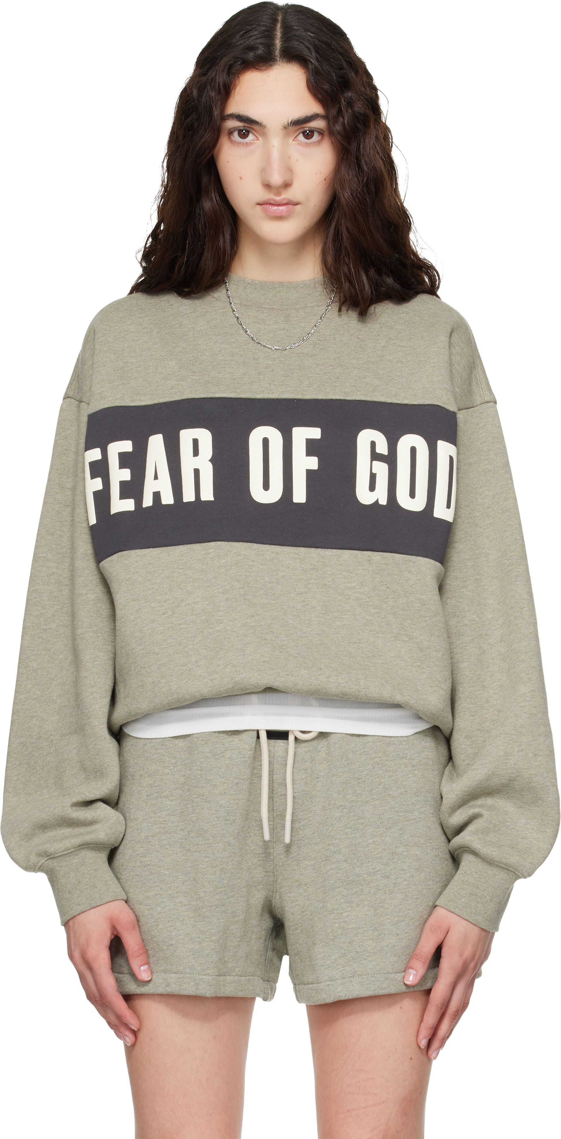 Fear of God ESSENTIALS - Gray Classic Sweatshirt