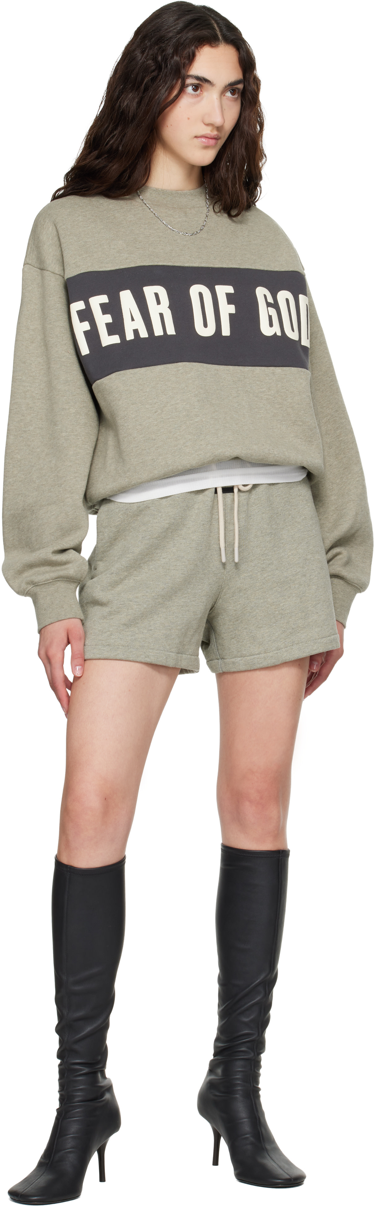 Fear of God ESSENTIALS - Gray Classic Sweatshirt