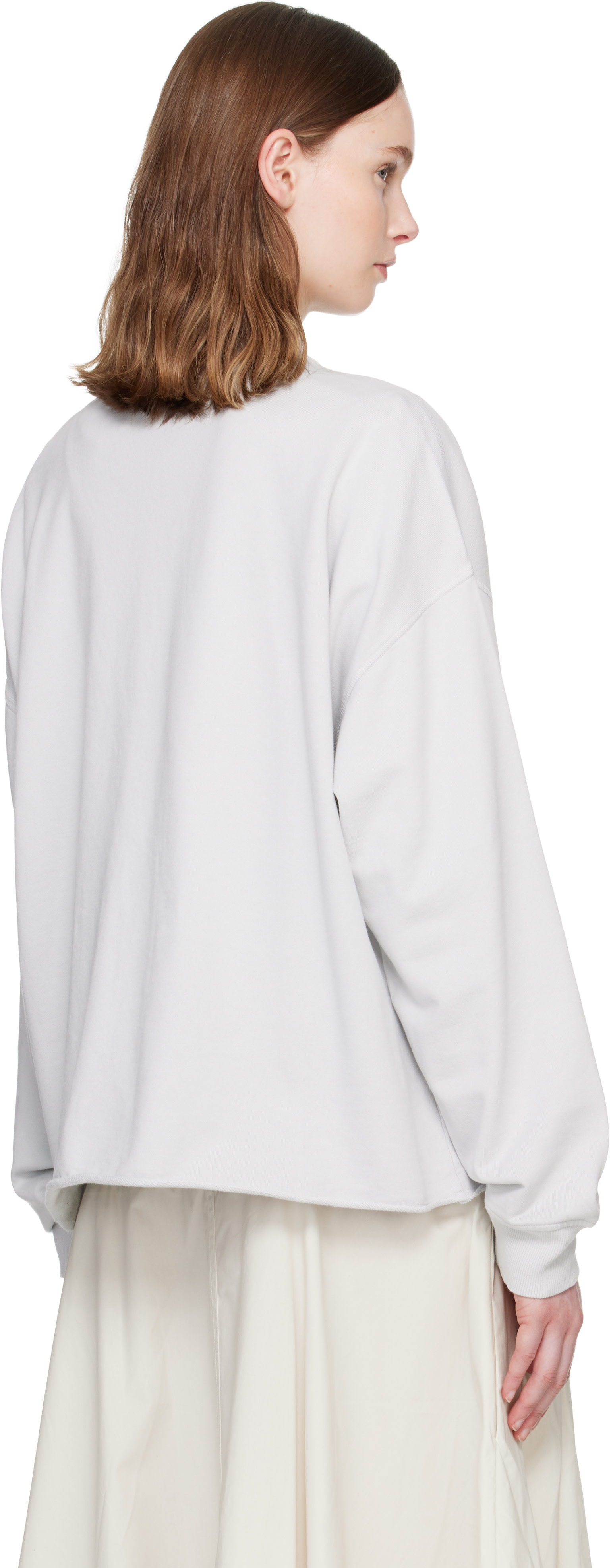 YMC - Pull molletonné Studio gris