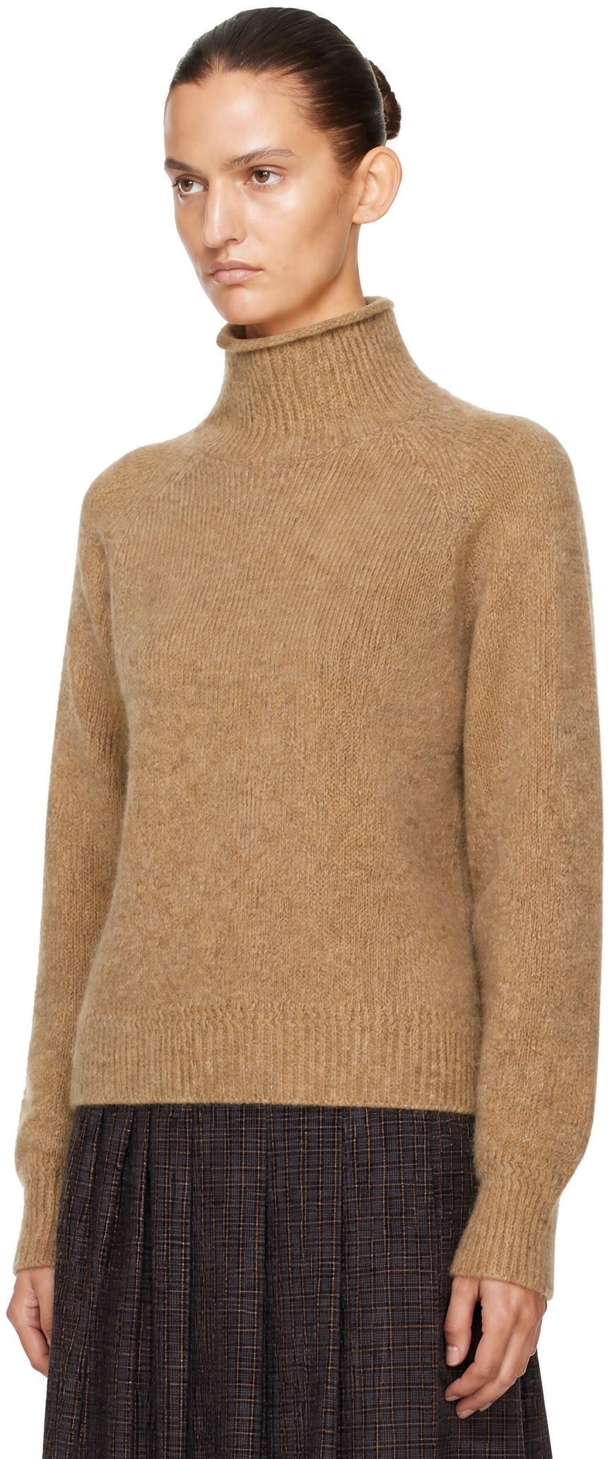 YMC - Tan Beat Turtleneck