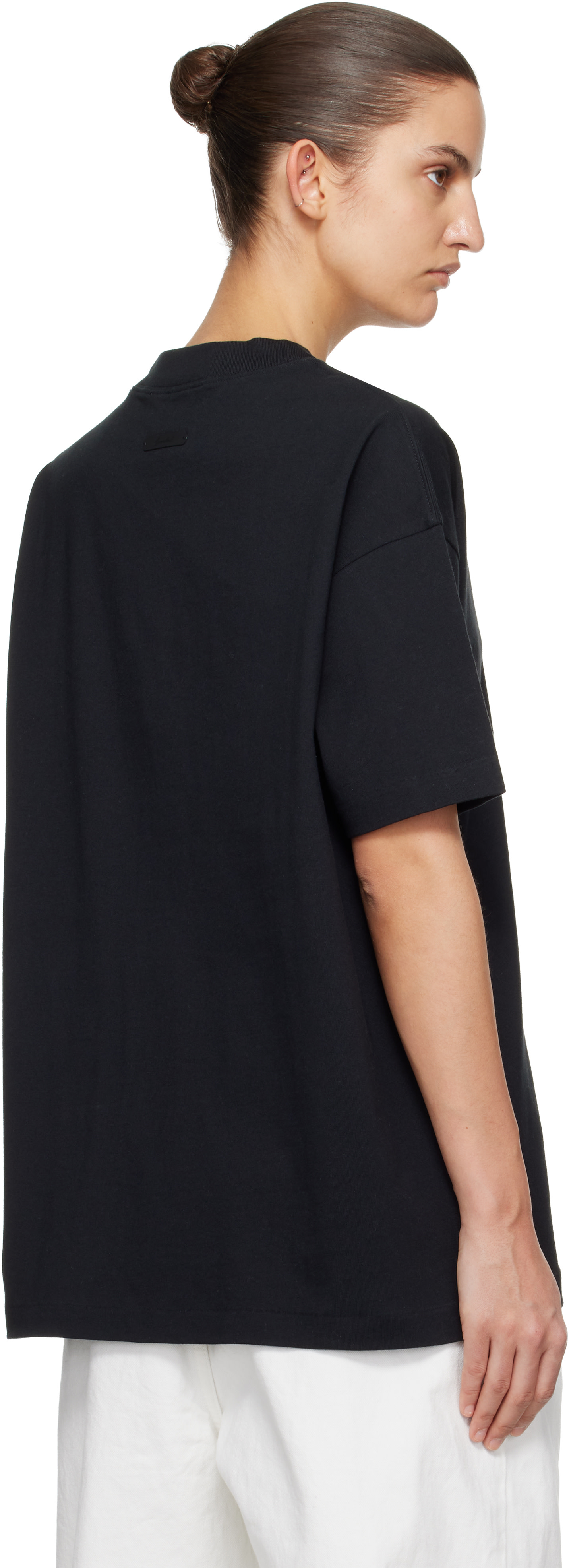 Fear of God ESSENTIALS - T-shirt noir à coupe classique
