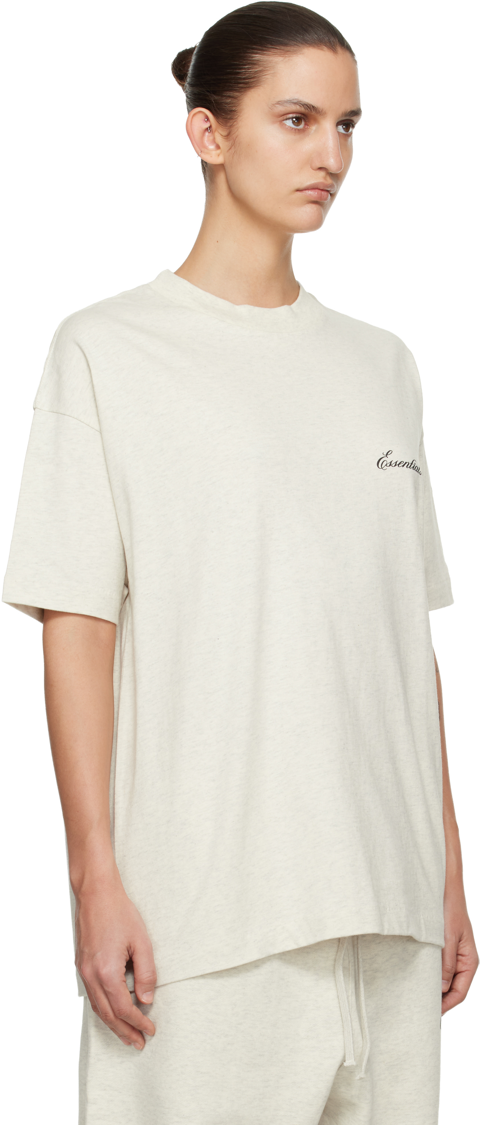 Fear of God ESSENTIALS - Off-White Classic T-shirt
