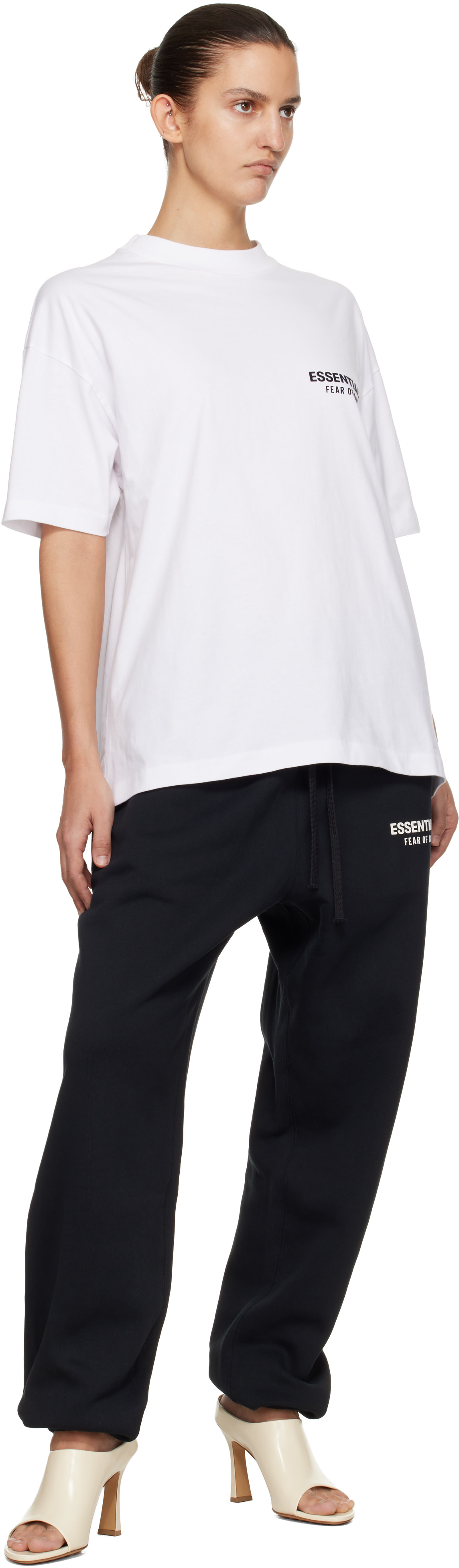 Fear of God ESSENTIALS - T-shirt blanc à coupe classique