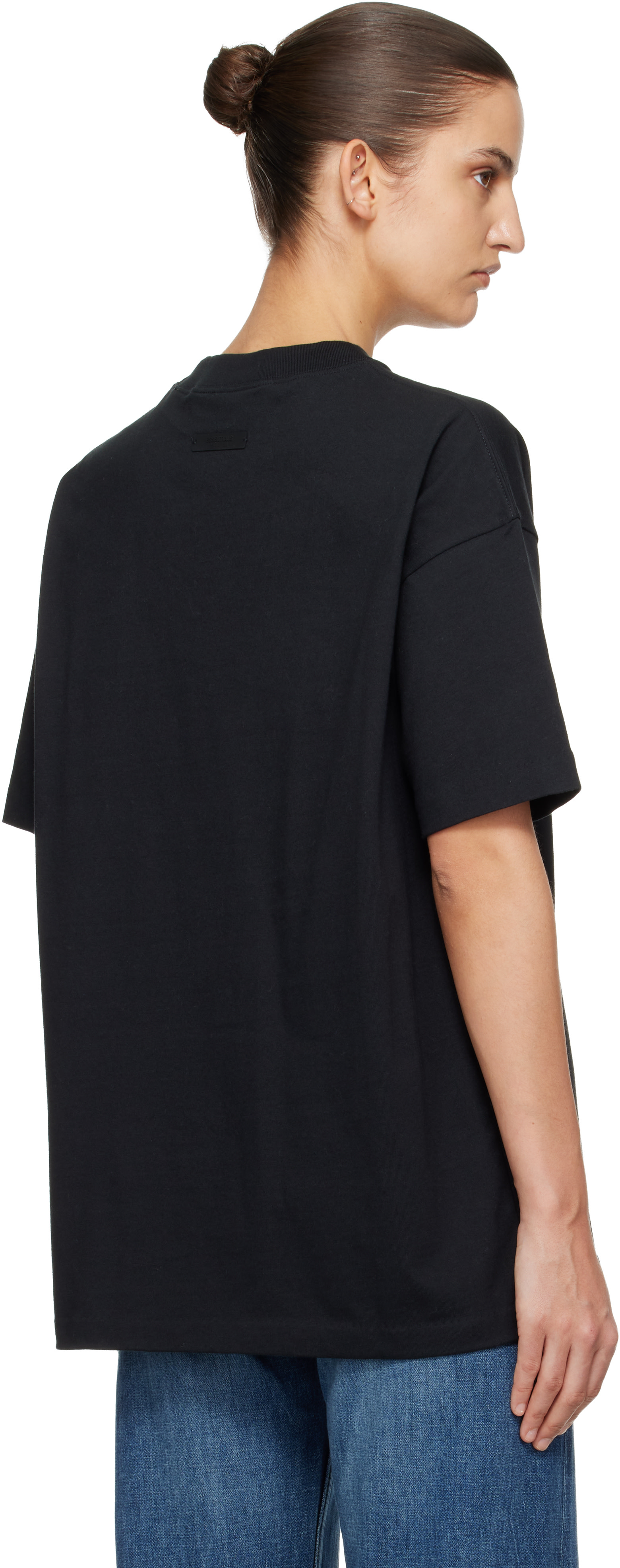 Fear of God ESSENTIALS - T-shirt noir à coupe classique