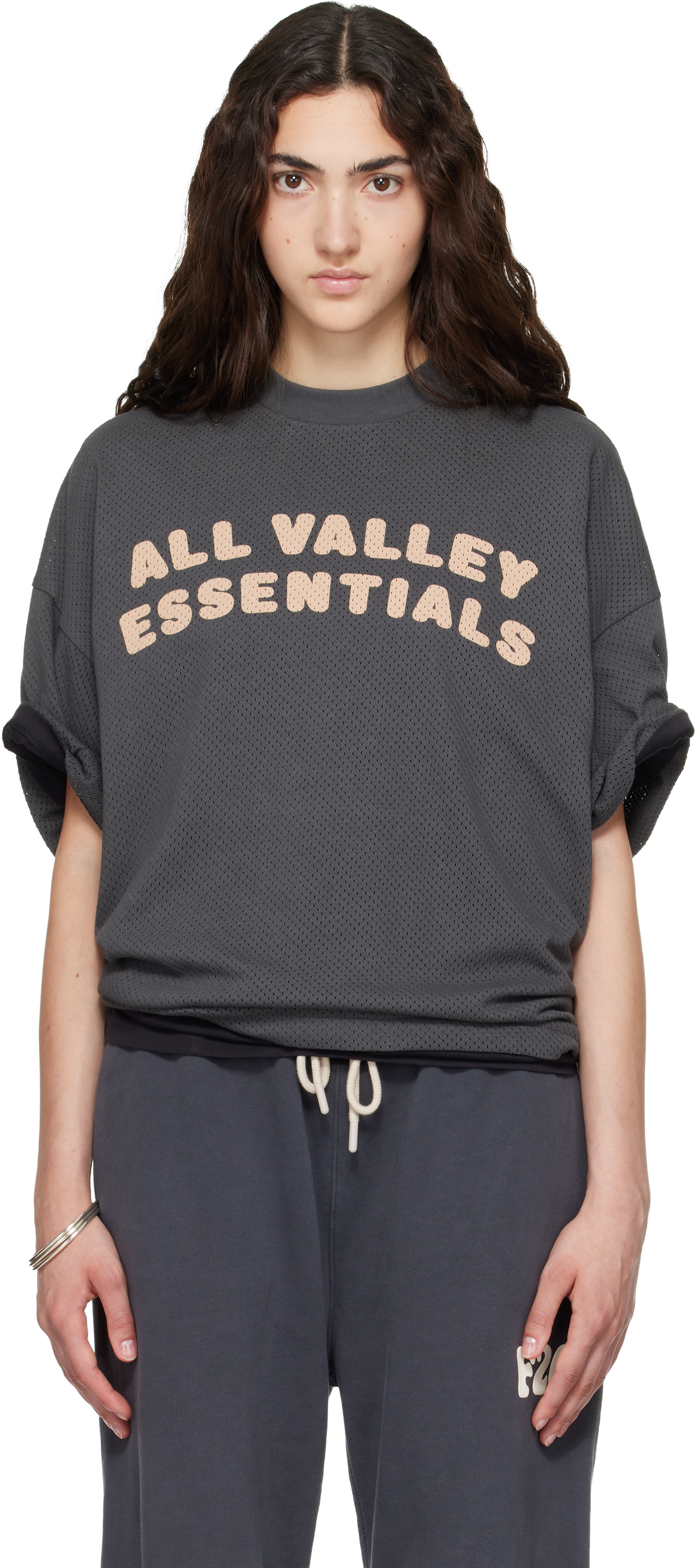 Fear of God ESSENTIALS - T-shirt Merch gris