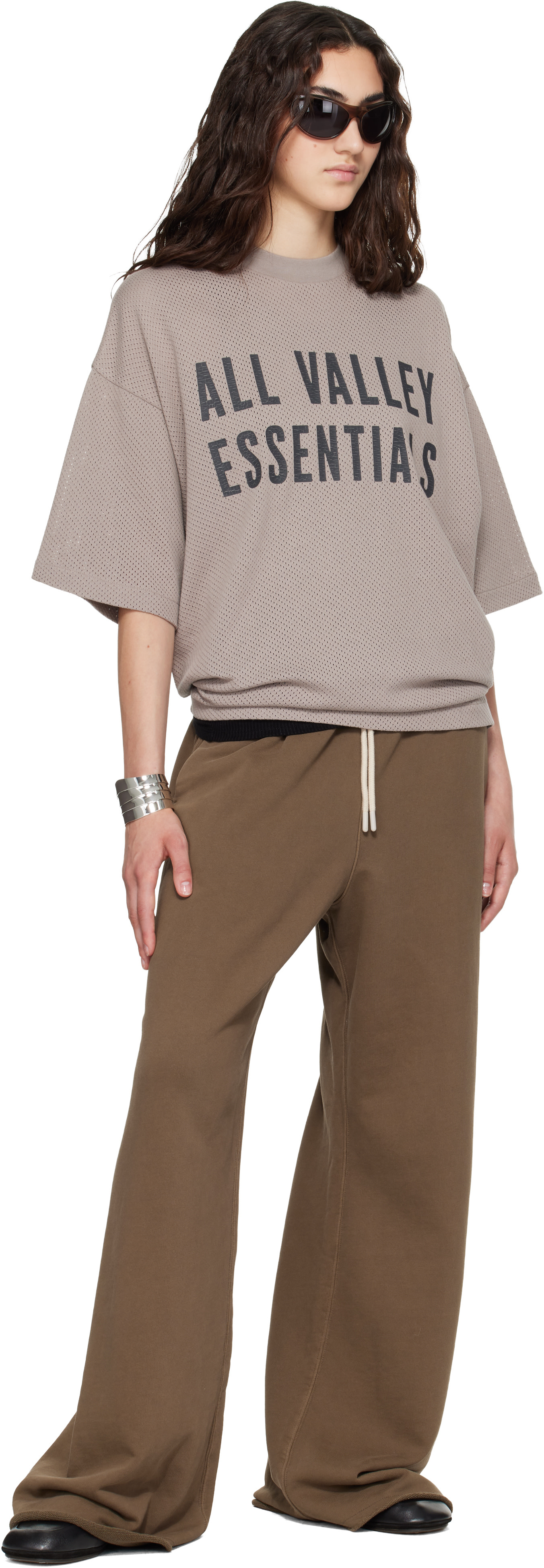 Fear of God ESSENTIALS - T-shirt Merch taupe