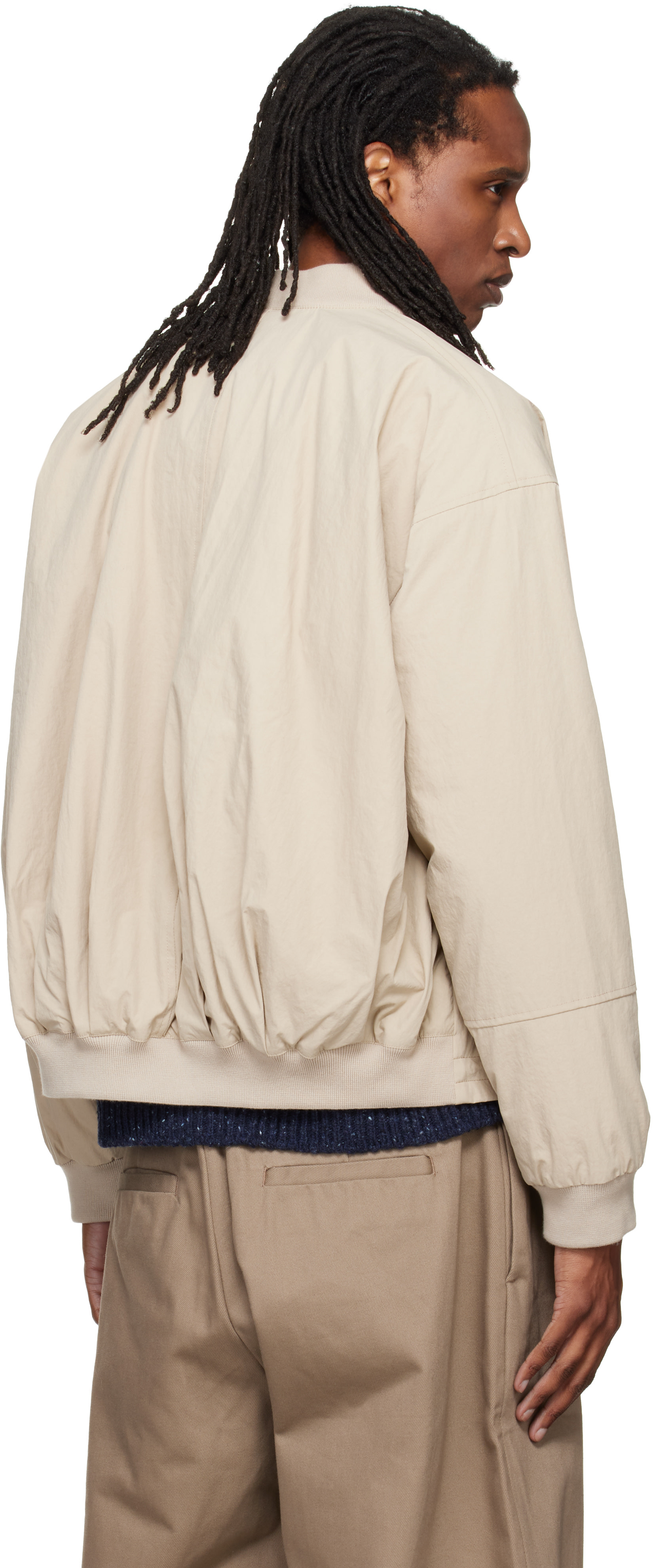 YMC - Beige Basement Bomber Jacket