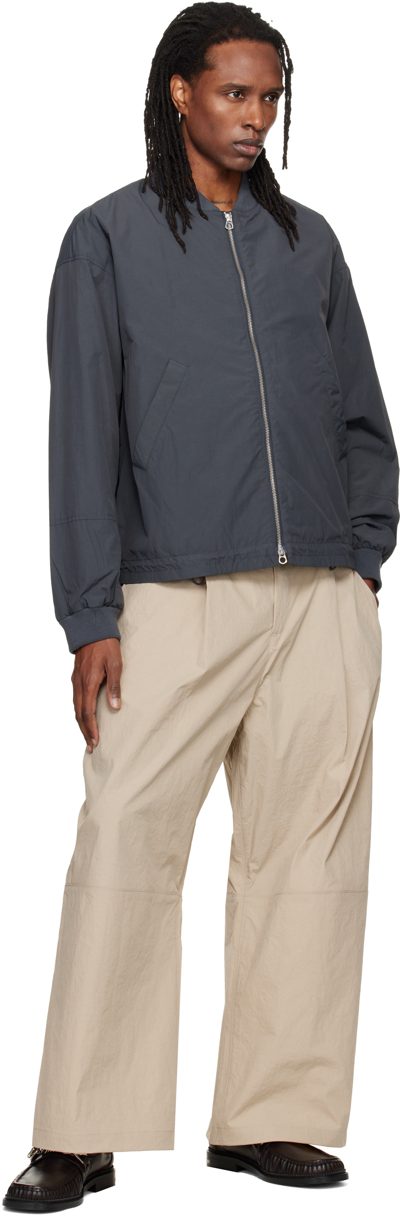 YMC - Gray Basement Bomber Jacket