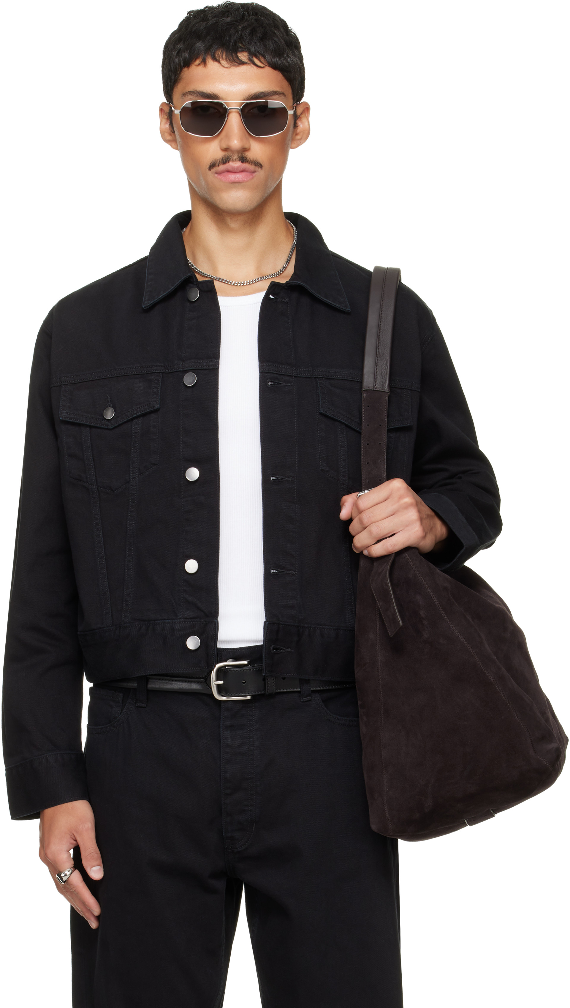 Fear of God ESSENTIALS - Black Classic Denim Jacket
