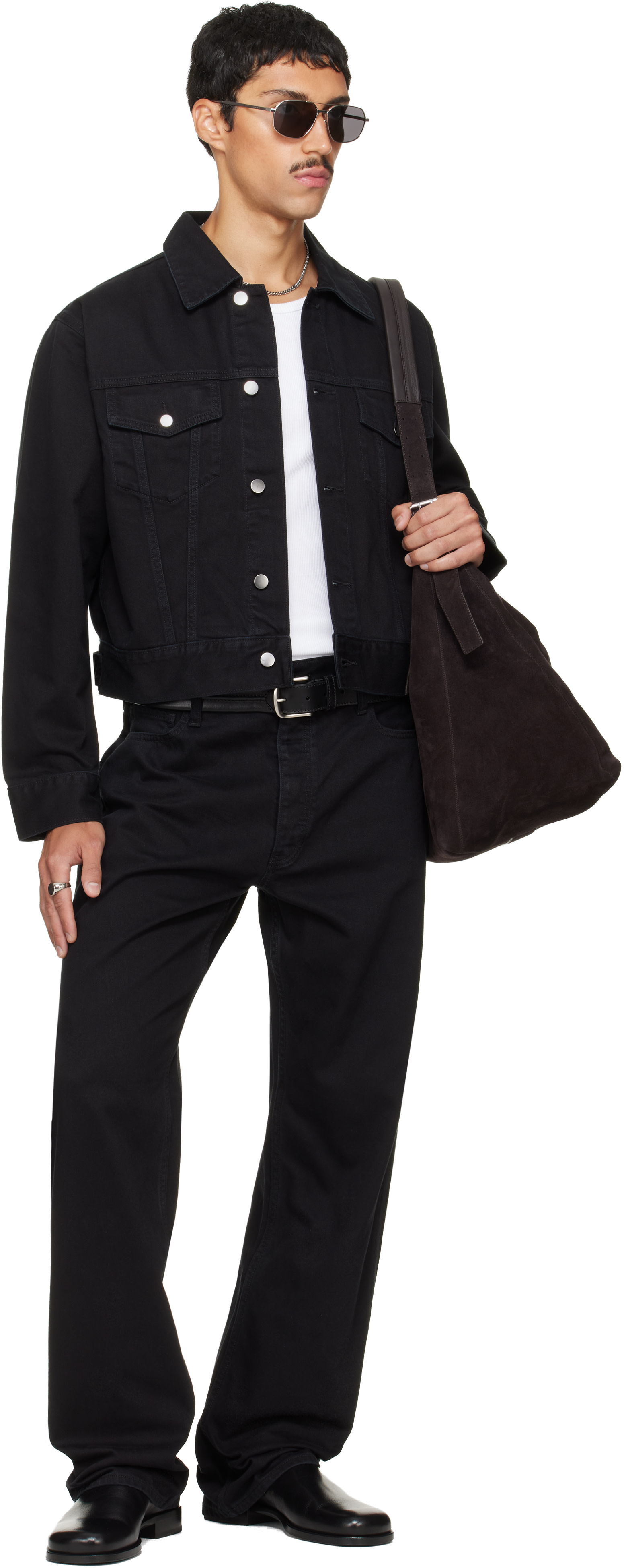 Fear of God ESSENTIALS - Black Classic Denim Jacket