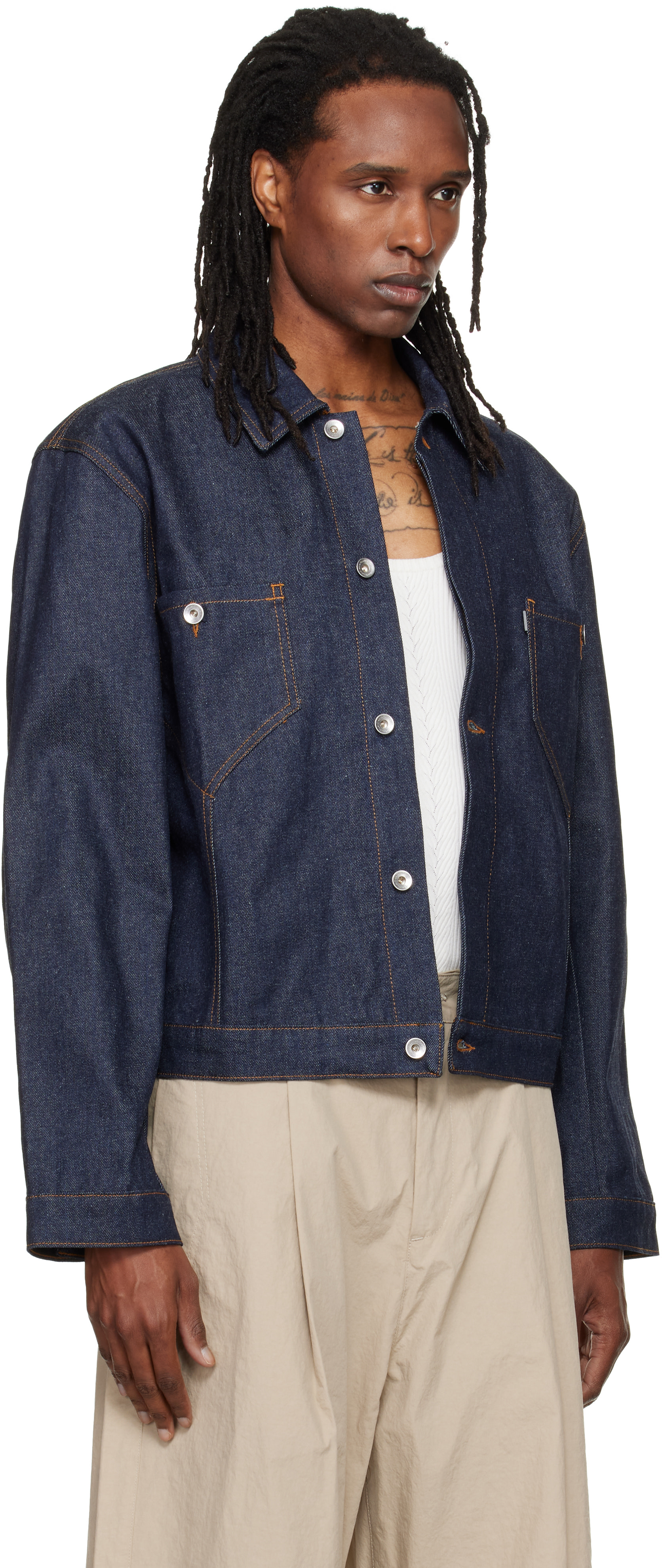YMC - Navy Loft Denim Jacket