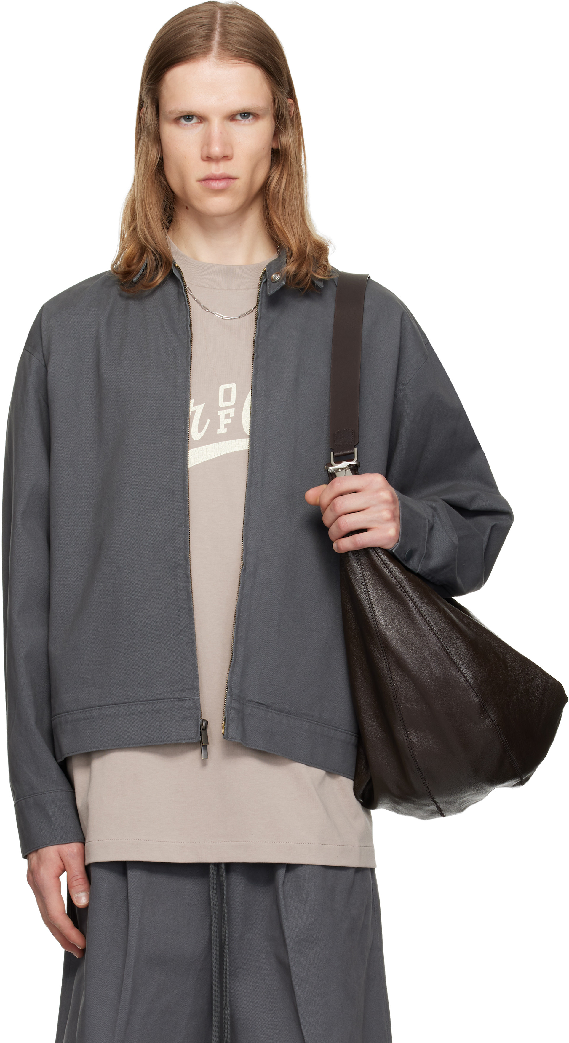 Fear of God ESSENTIALS - Blouson de travail gris