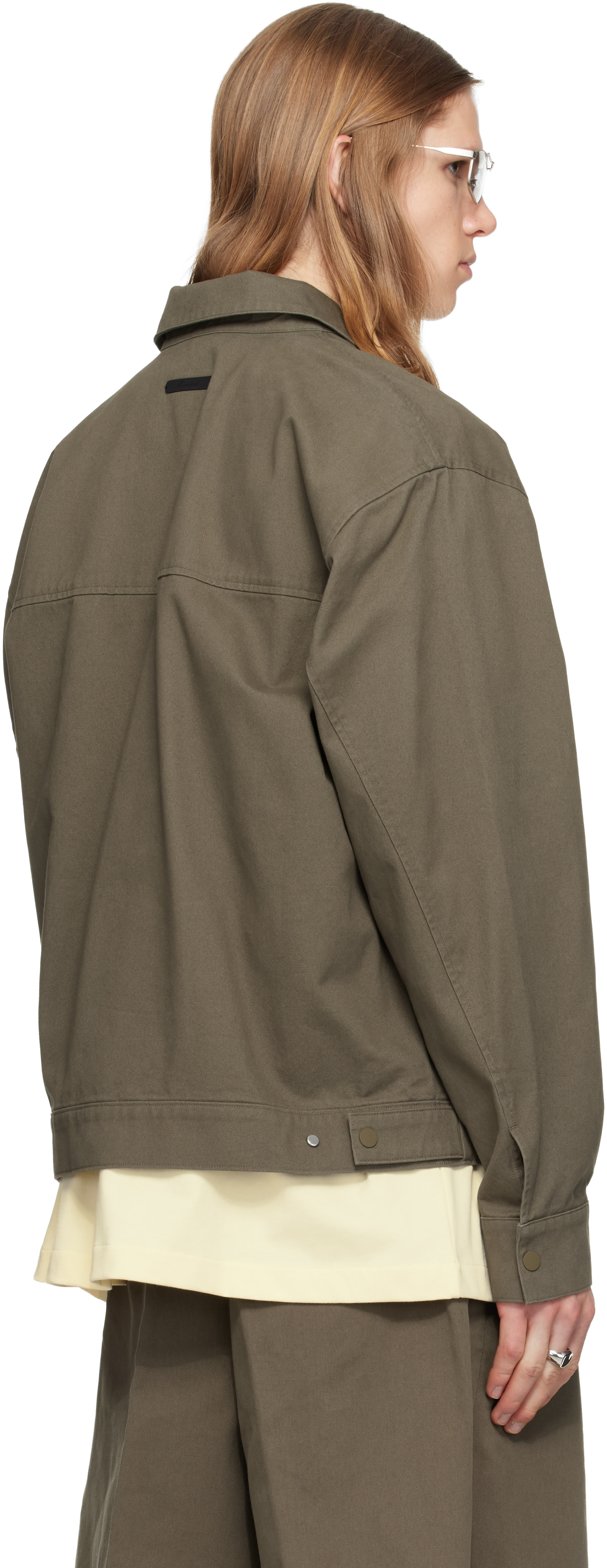 Fear of God ESSENTIALS - Blouson de travail kaki