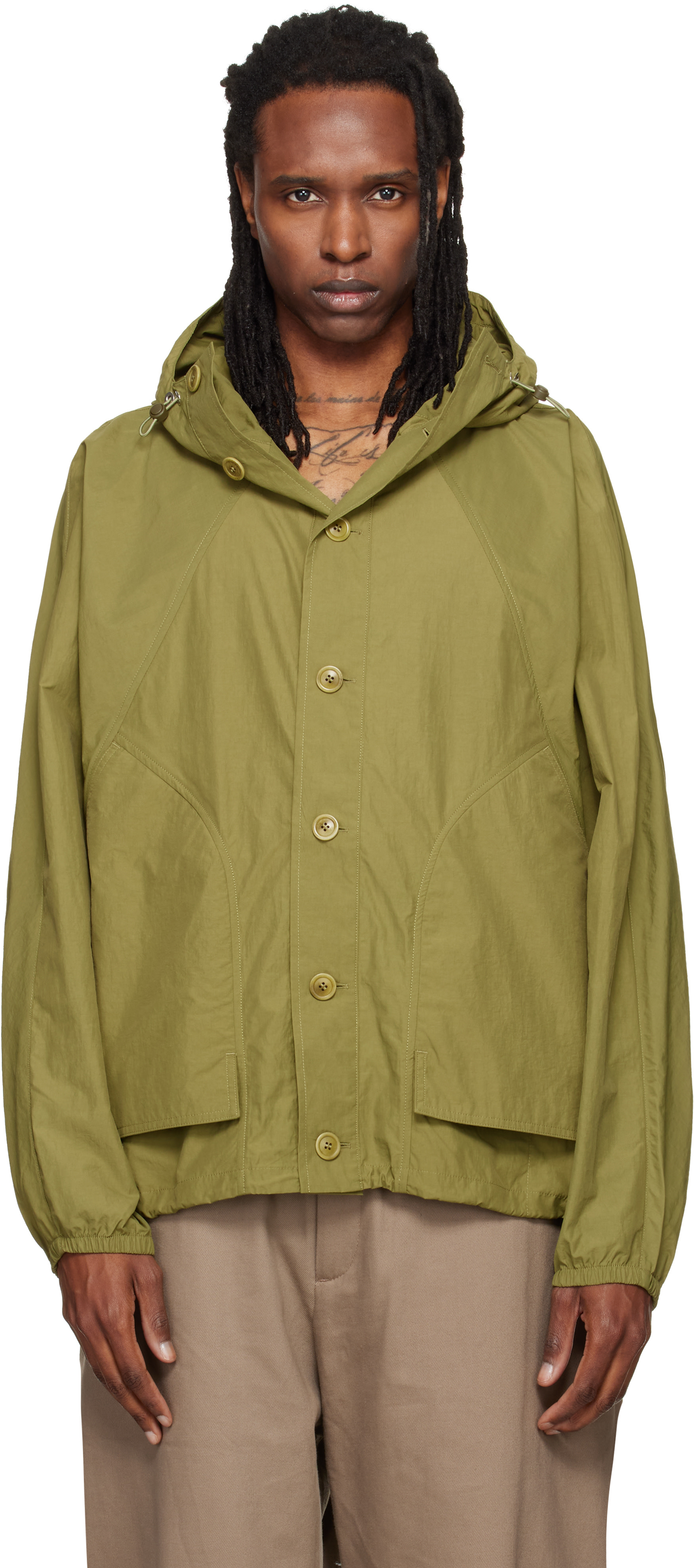 YMC - Green Bonehead Jacket