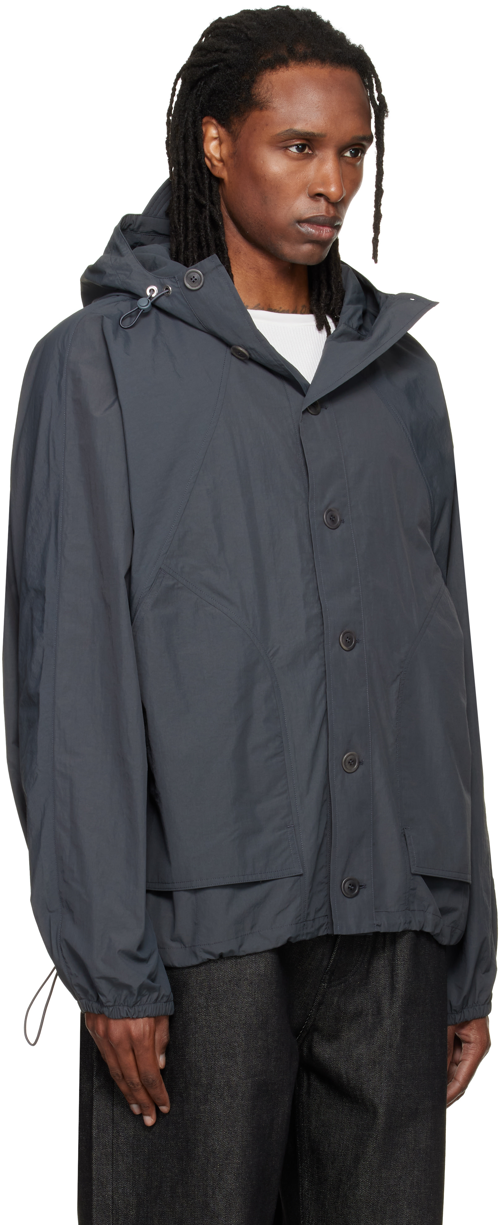 YMC - Blouson Bonehead gris