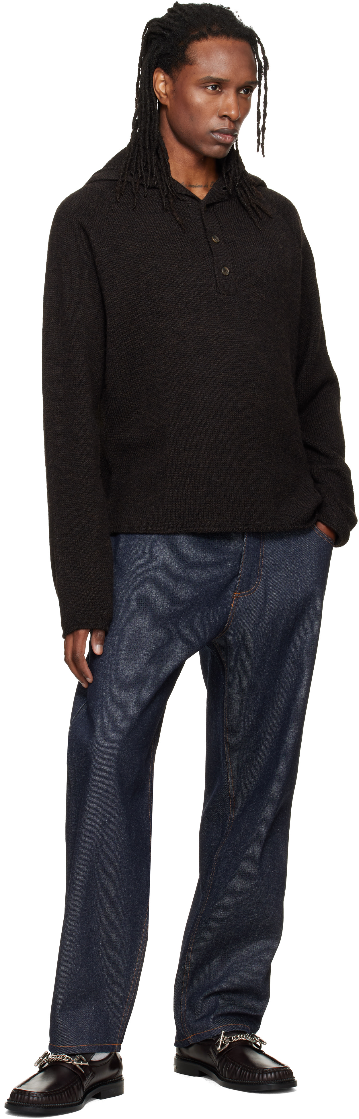 YMC - Navy Bez Jeans