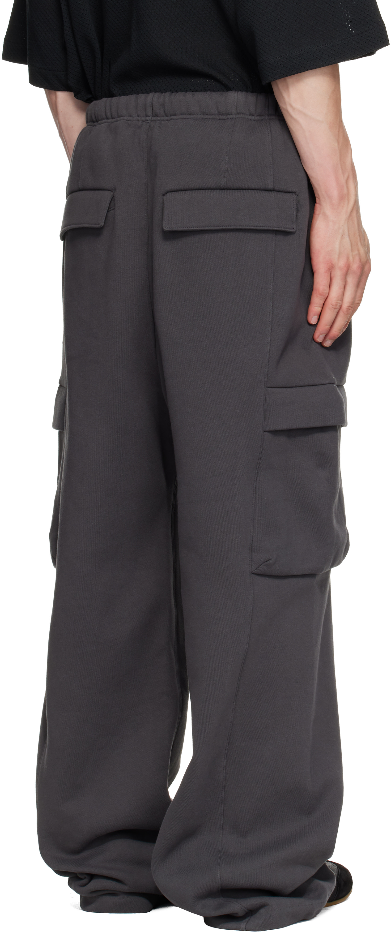 Fear of God ESSENTIALS - Pantalon cargo militaire gris