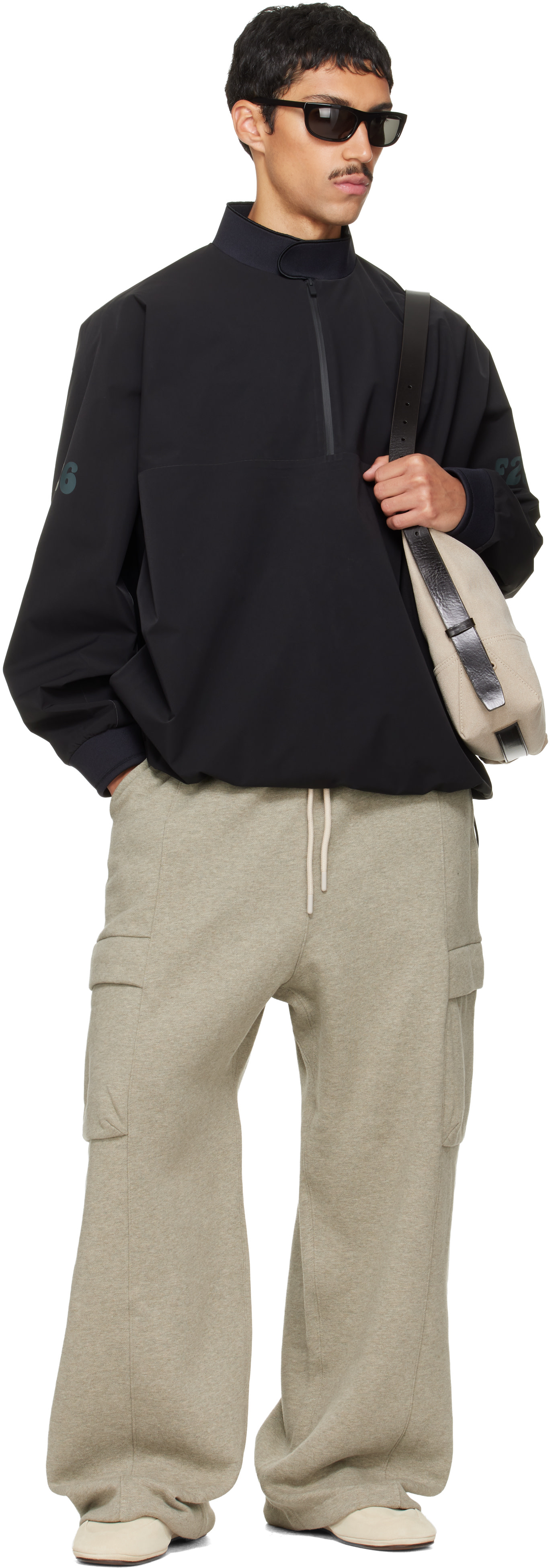 Fear of God ESSENTIALS - Gray Cargo Field Sweatpants