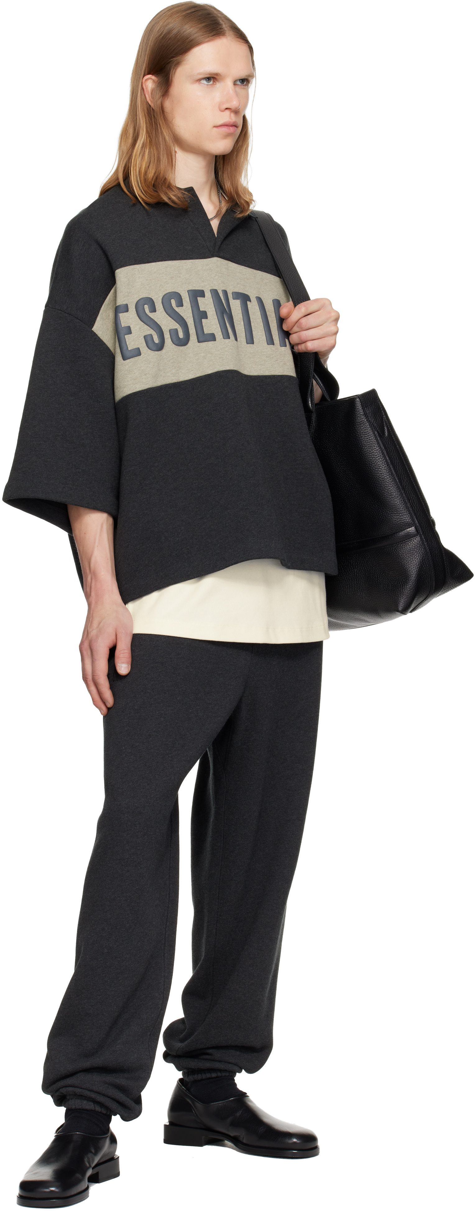 Fear of God ESSENTIALS - Gray Classic Fleece Sweatpants