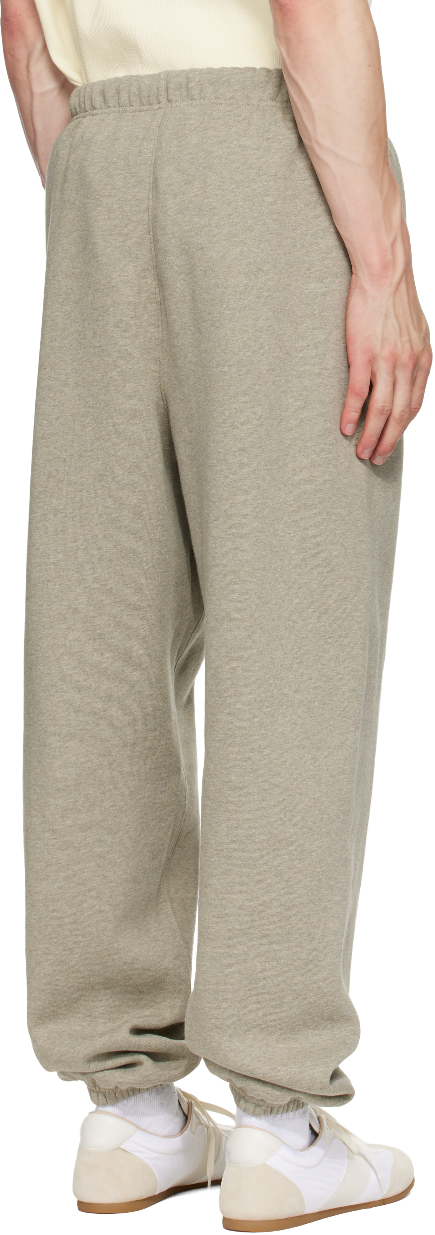 Fear of God ESSENTIALS - Pantalon de survêtement gris en molleton
