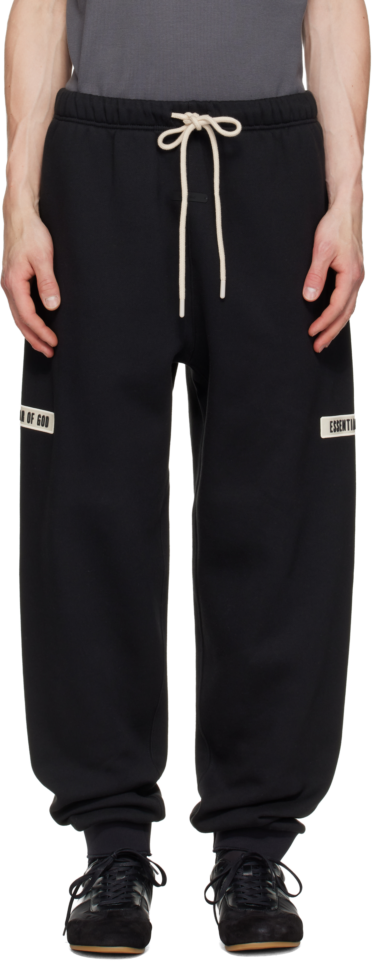 Fear of God ESSENTIALS - Black Classic Fit Sweatpants