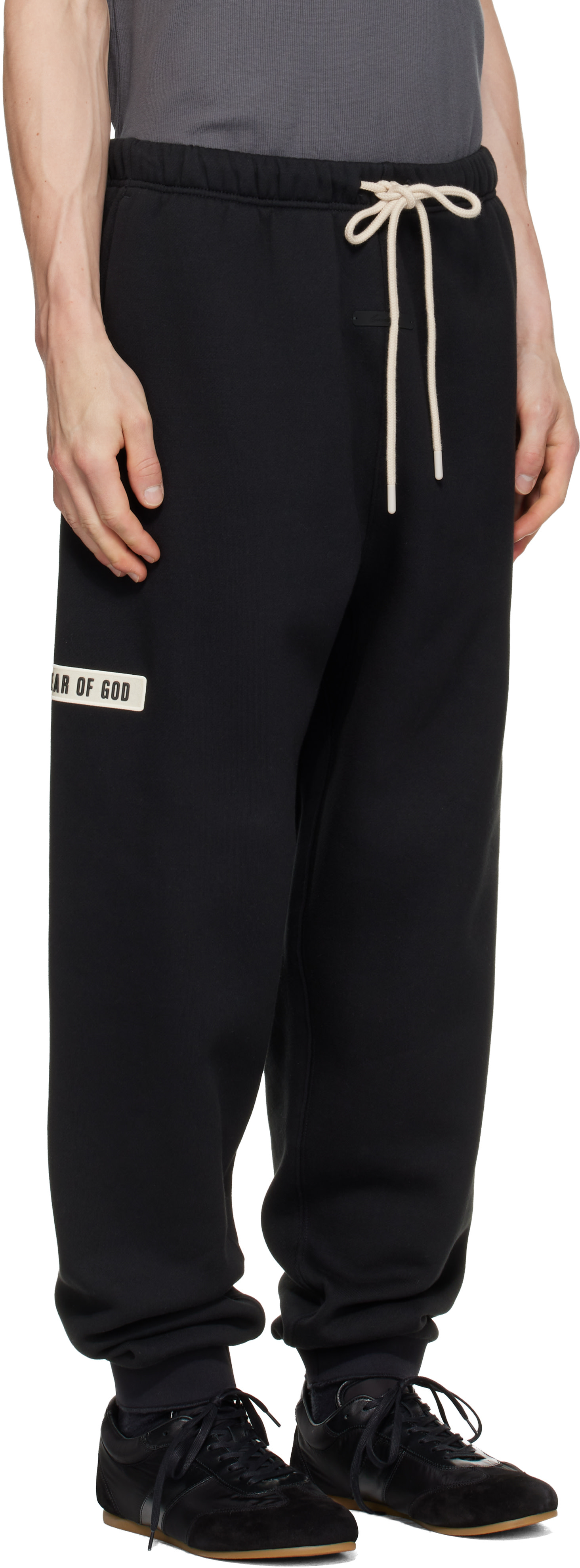 Fear of God ESSENTIALS - Black Classic Fit Sweatpants